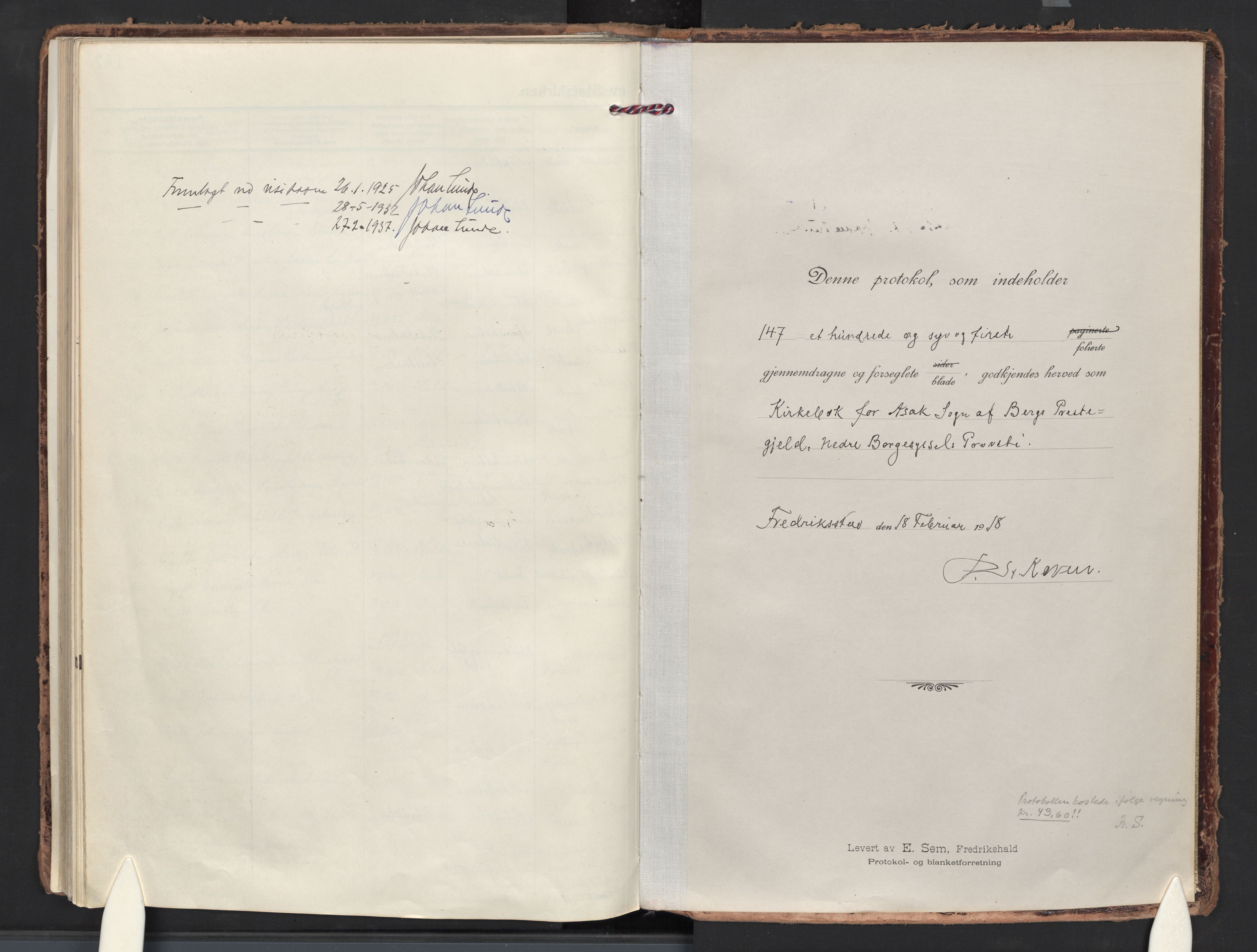 Berg prestekontor Kirkebøker, AV/SAO-A-10902/F/Fb/L0004: Parish register (official) no. II 4, 1919-1935