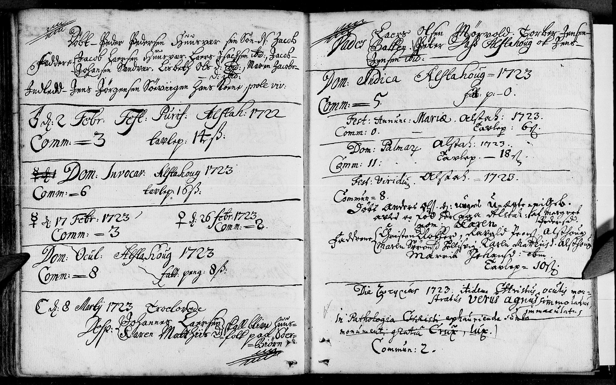 Ministerialprotokoller, klokkerbøker og fødselsregistre - Nordland, SAT/A-1459/830/L0432: Parish register (official) no. 830A01, 1714-1737