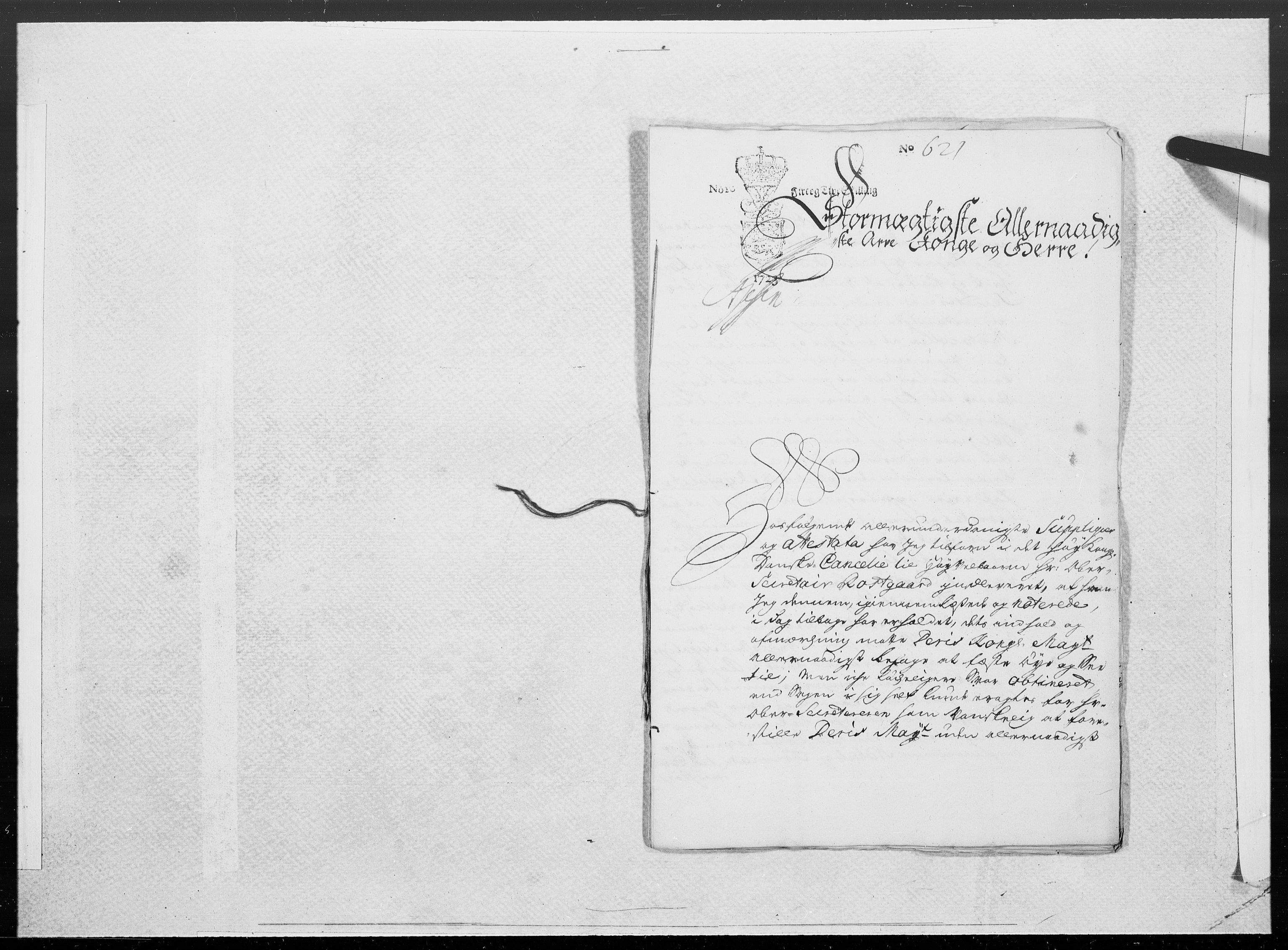 Danske Kanselli 1572-1799, AV/RA-EA-3023/F/Fc/Fcc/Fcca/L0092: Norske innlegg 1572-1799, 1723, p. 256