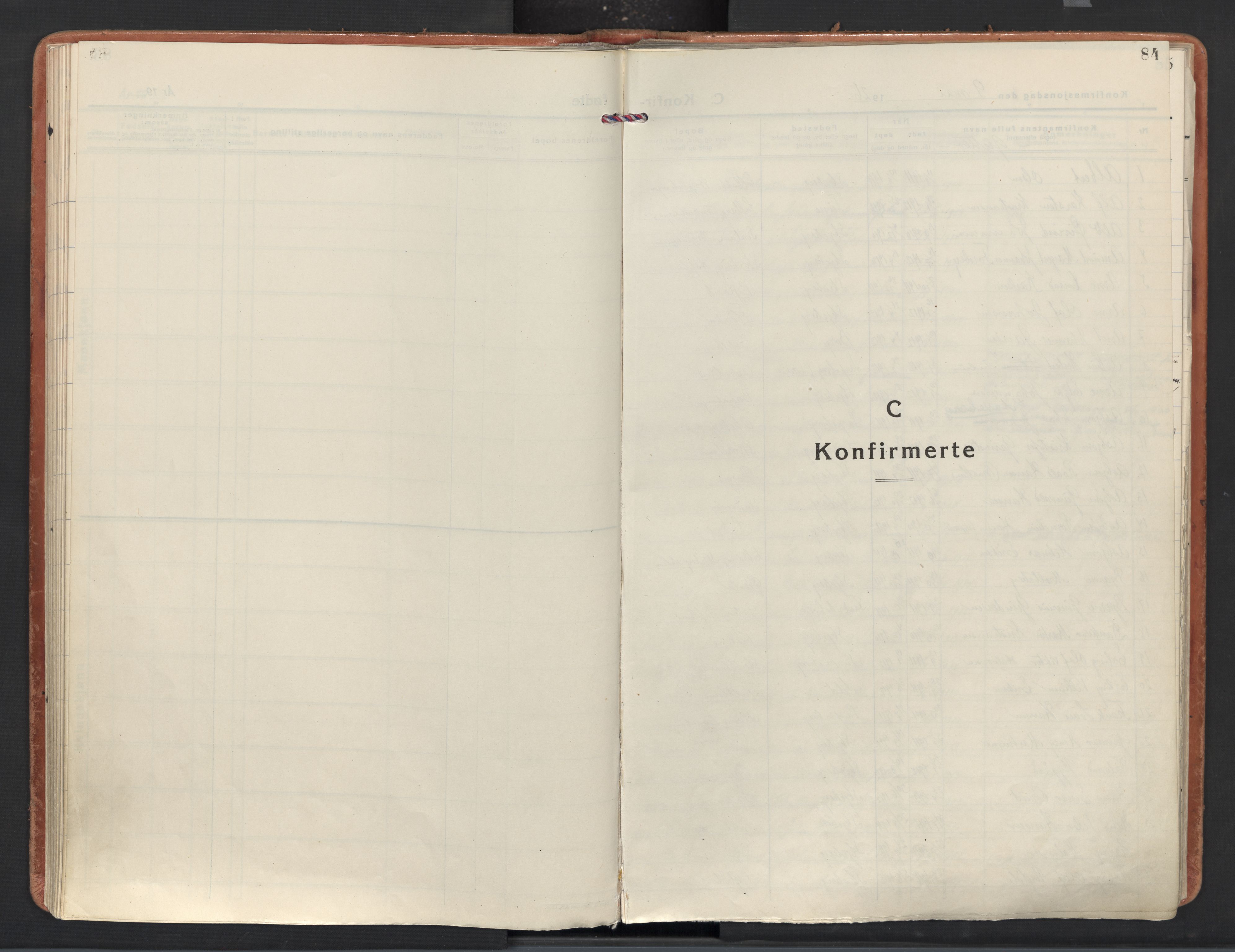 Skjeberg prestekontor Kirkebøker, SAO/A-10923/F/Fd/L0002: Parish register (official) no. IV 2, 1926-1936, p. 84