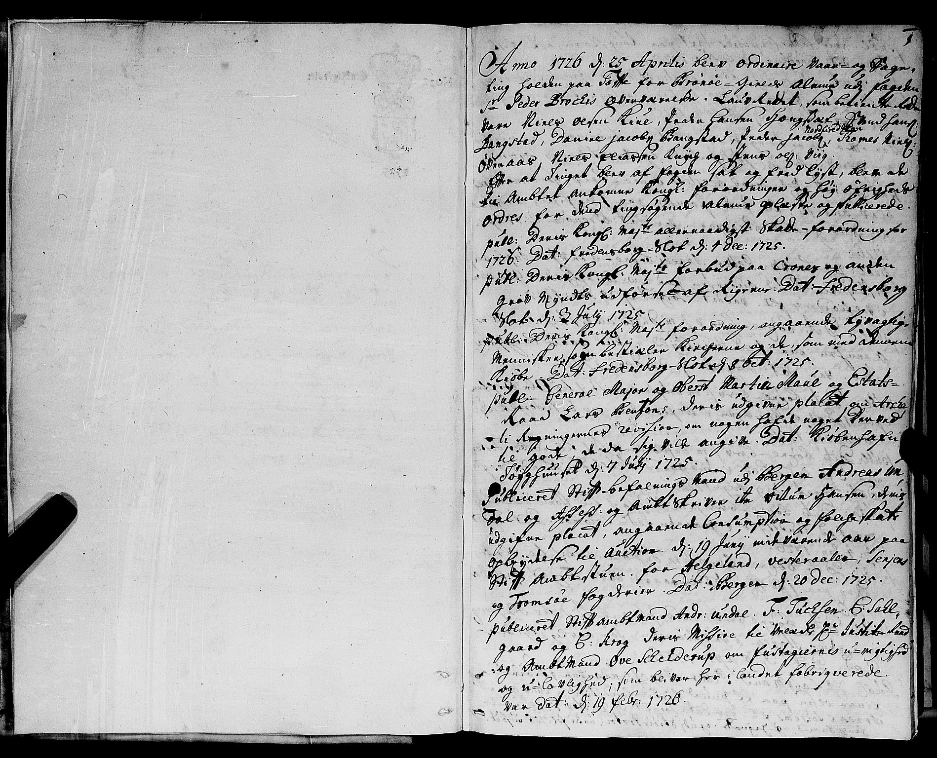 Helgeland sorenskriveri, SAT/A-0004/1/1A/L0007: Tingbok 8, 1726-1730, p. 0b-1a