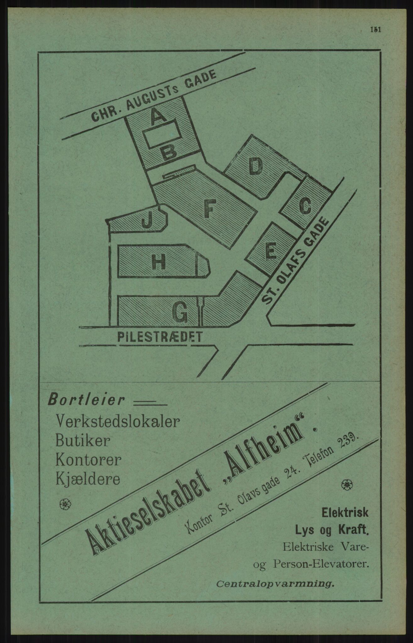 Kristiania/Oslo adressebok, PUBL/-, 1904, p. 151