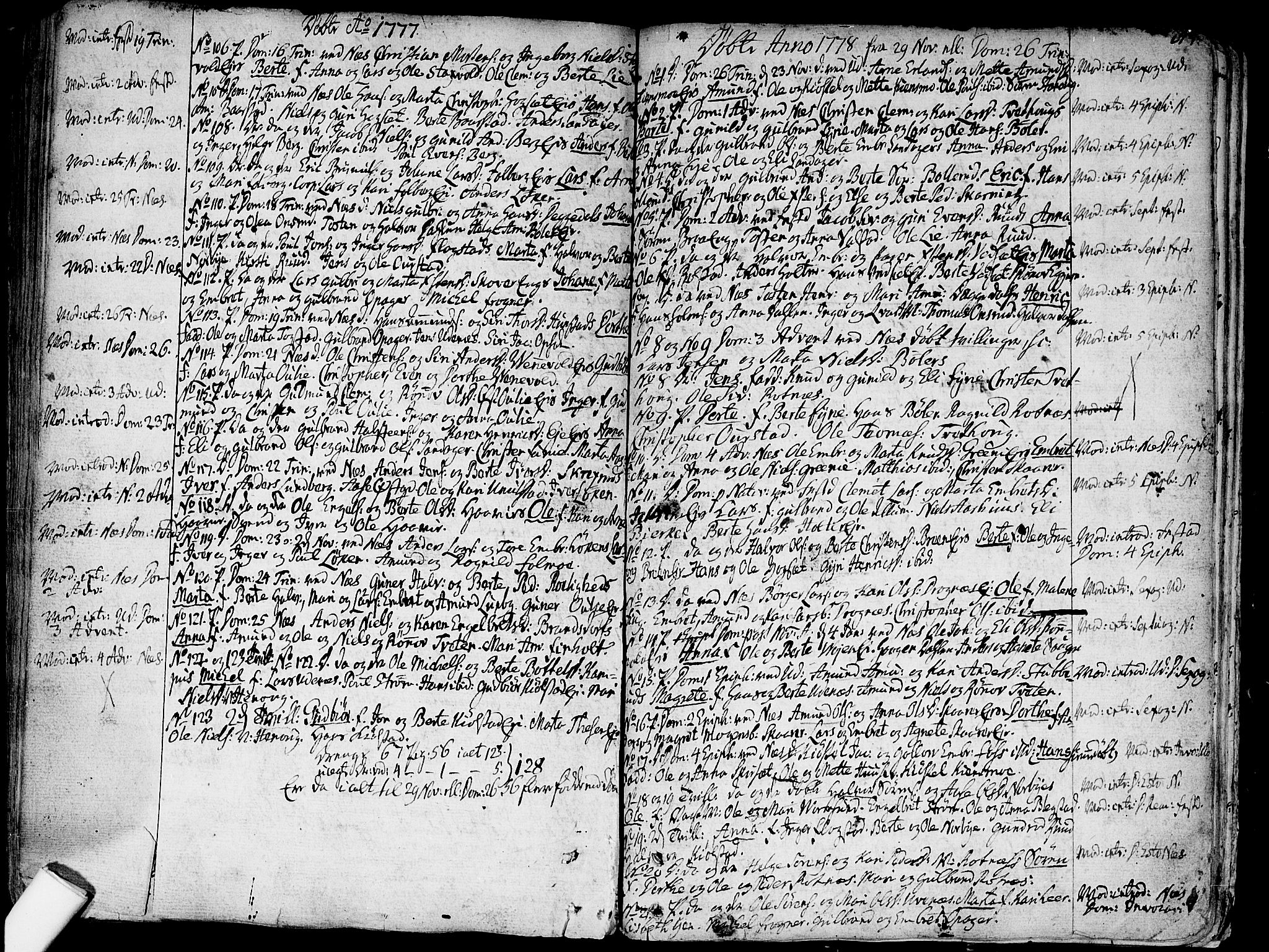 Nes prestekontor Kirkebøker, AV/SAO-A-10410/F/Fa/L0003: Parish register (official) no. I 3, 1734-1781, p. 244