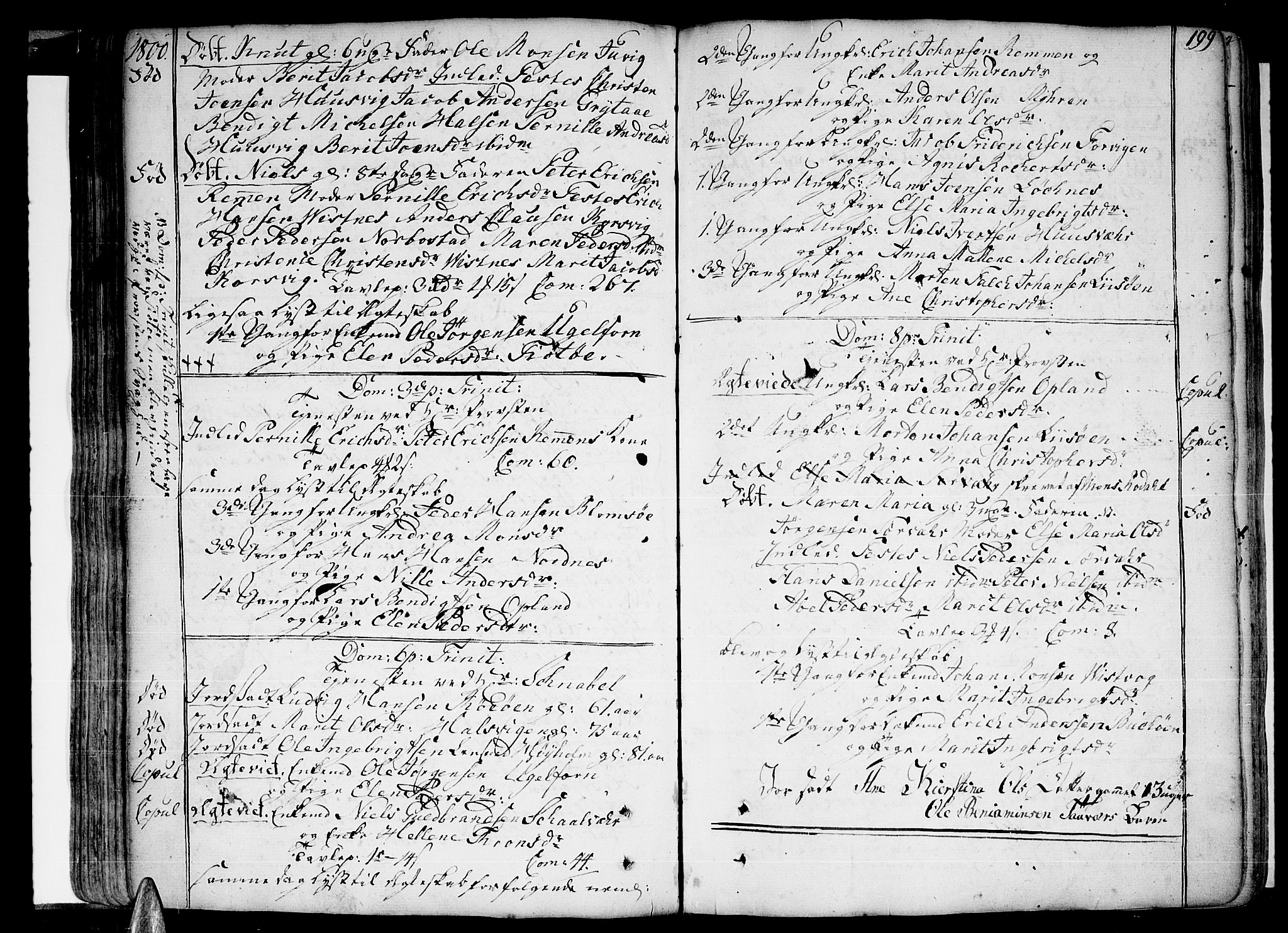 Ministerialprotokoller, klokkerbøker og fødselsregistre - Nordland, SAT/A-1459/830/L0440: Parish register (official) no. 830A07 /2, 1776-1800, p. 199