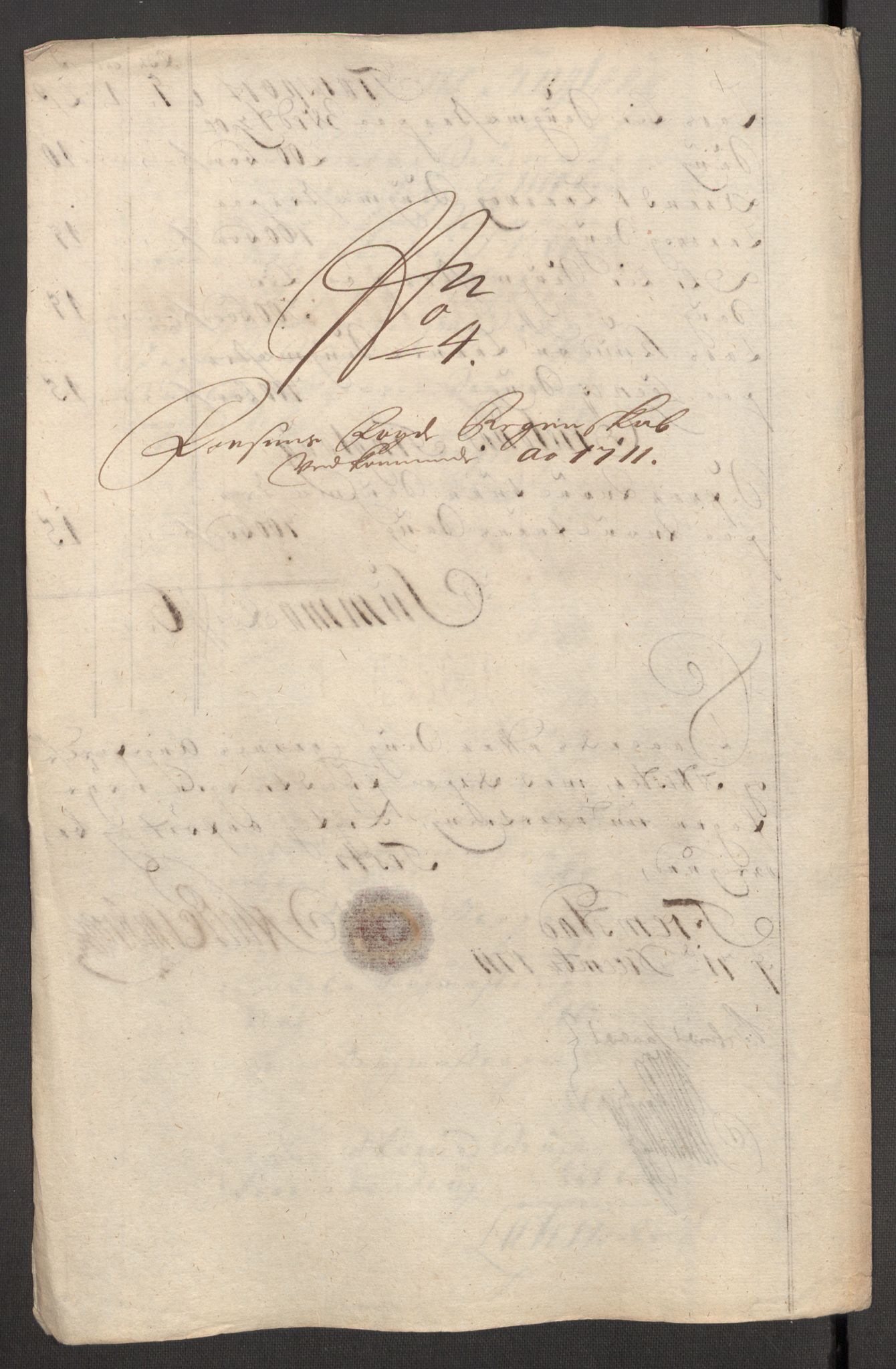 Rentekammeret inntil 1814, Reviderte regnskaper, Fogderegnskap, RA/EA-4092/R57/L3860: Fogderegnskap Fosen, 1711, p. 87