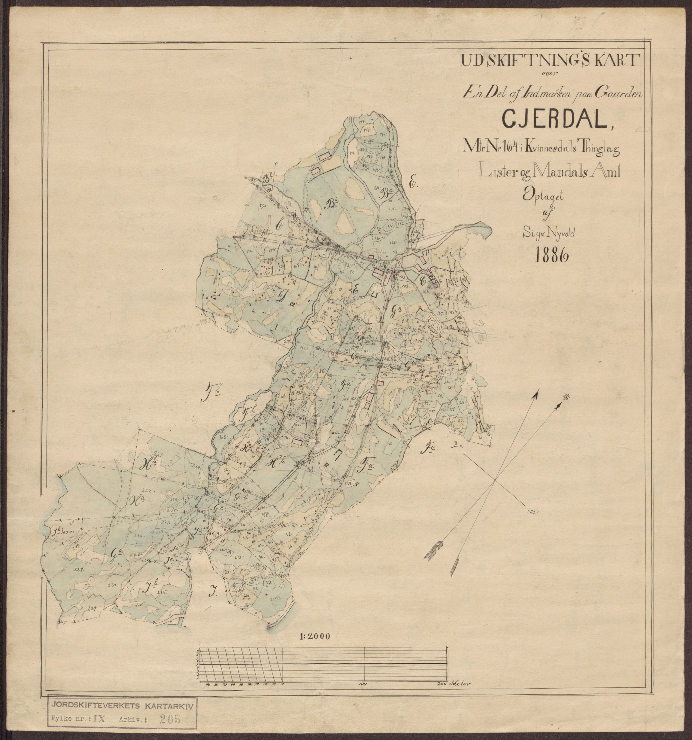 Jordskifteverkets kartarkiv, RA/S-3929/T, 1859-1988, p. 248