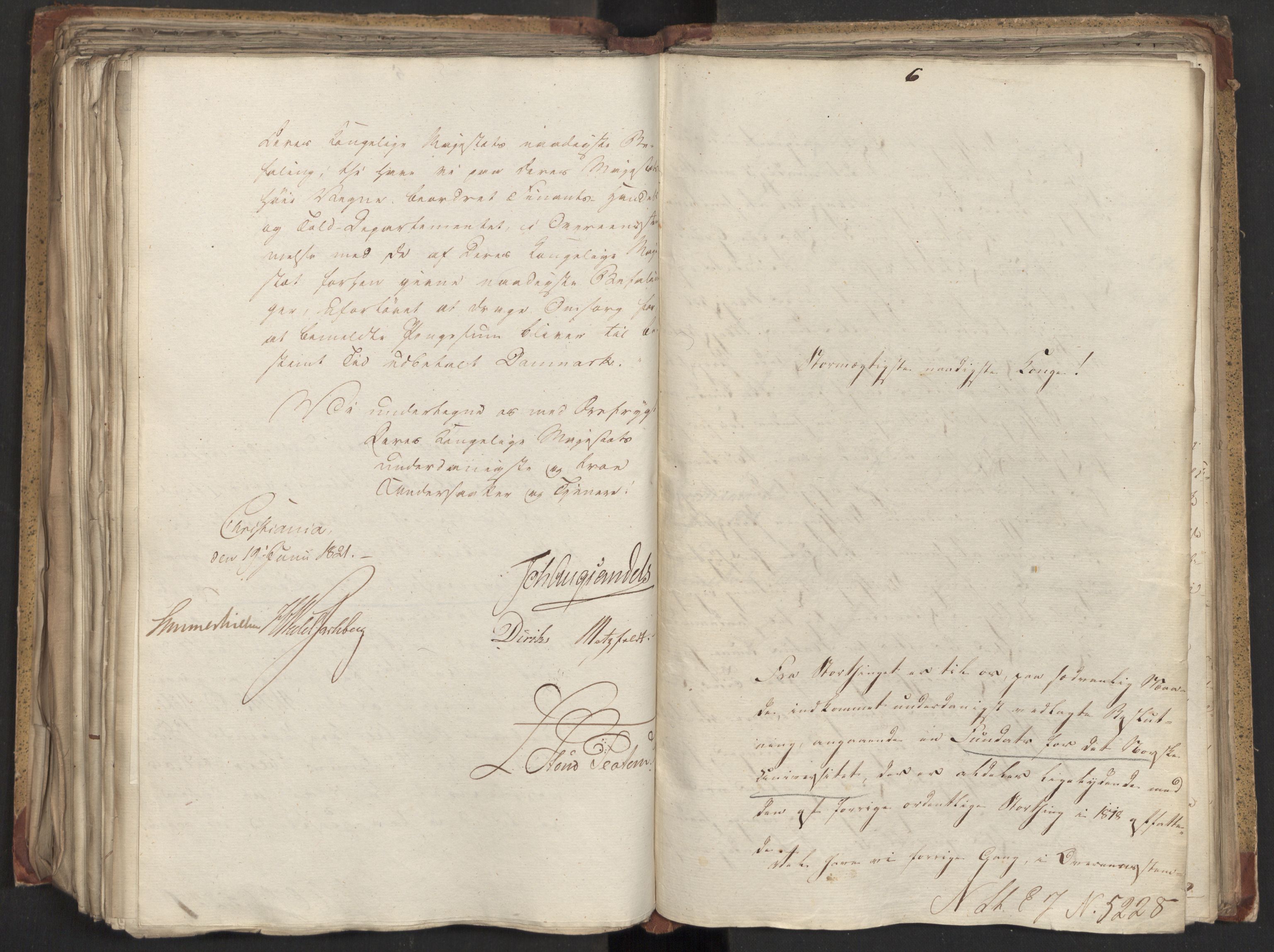 Statsrådsavdelingen i Stockholm, AV/RA-S-1003/D/Da/L0026: Regjeringsinnstillinger nr. 5069-5274, 1821, p. 339