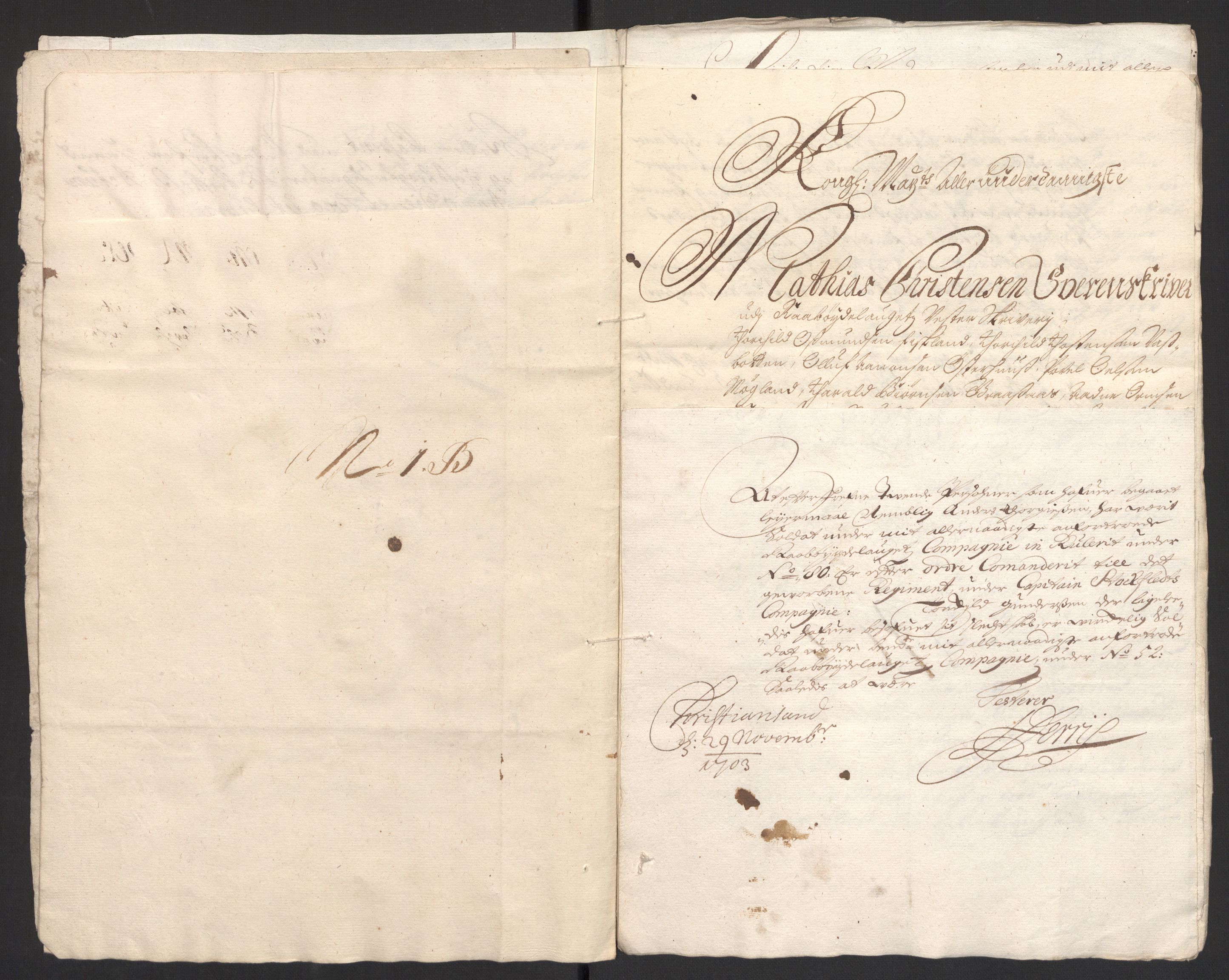 Rentekammeret inntil 1814, Reviderte regnskaper, Fogderegnskap, RA/EA-4092/R40/L2447: Fogderegnskap Råbyggelag, 1703-1705, p. 43