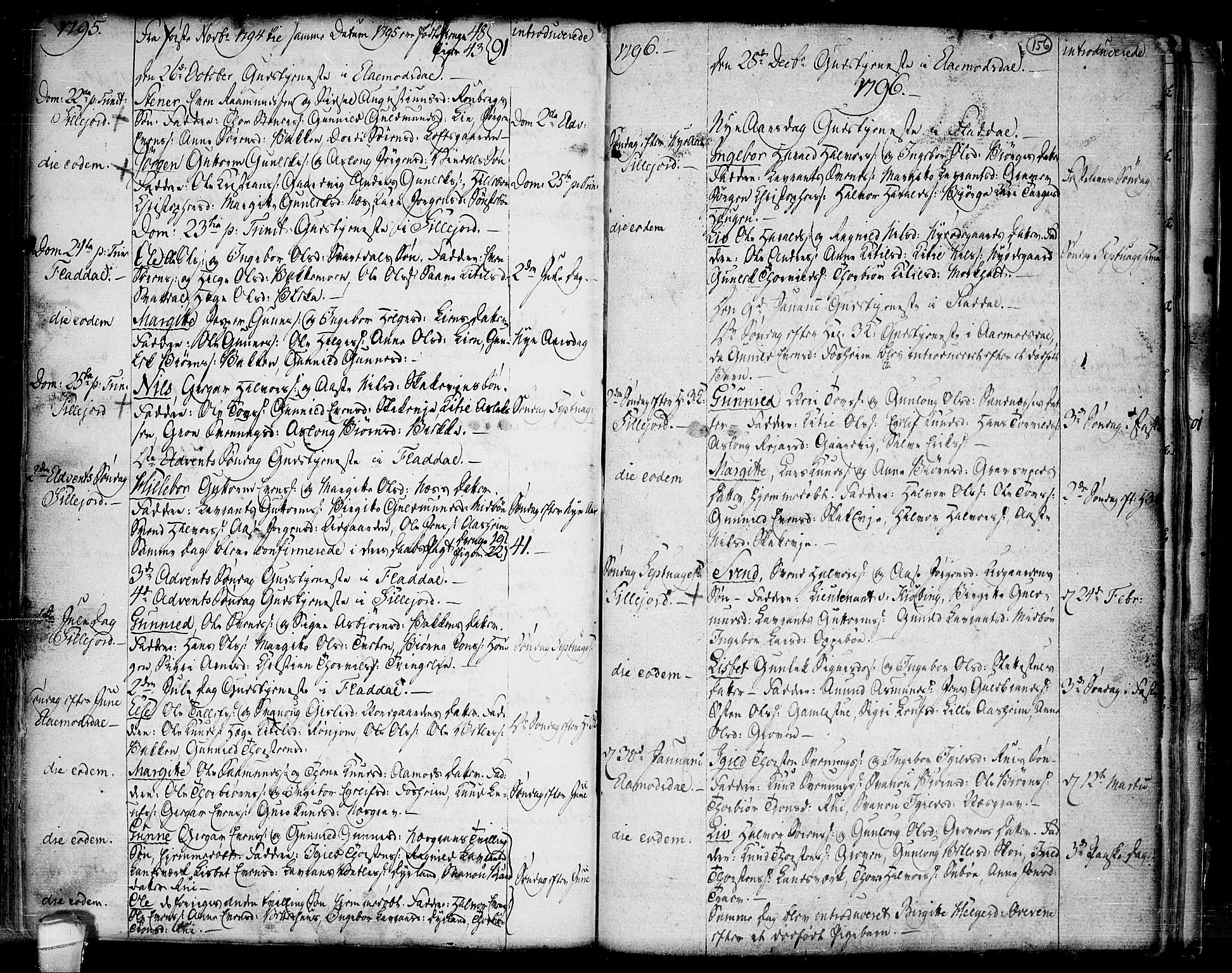 Seljord kirkebøker, SAKO/A-20/F/Fa/L0007: Parish register (official) no. I 7, 1755-1800, p. 156