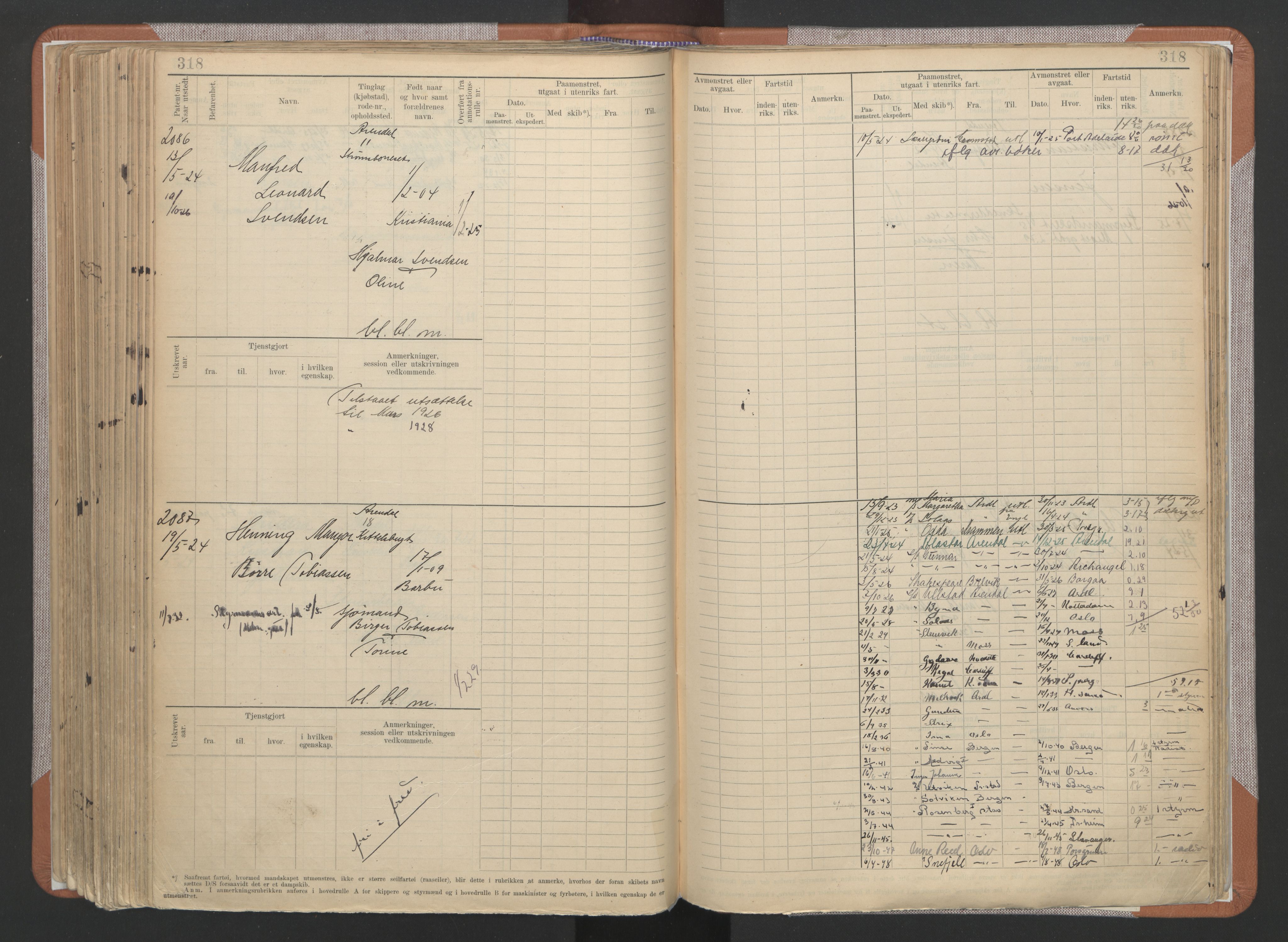 Arendal mønstringskrets, AV/SAK-2031-0012/F/Fb/L0022: Hovedrulle A nr 1466-2242, S-20, 1914-1930, p. 328