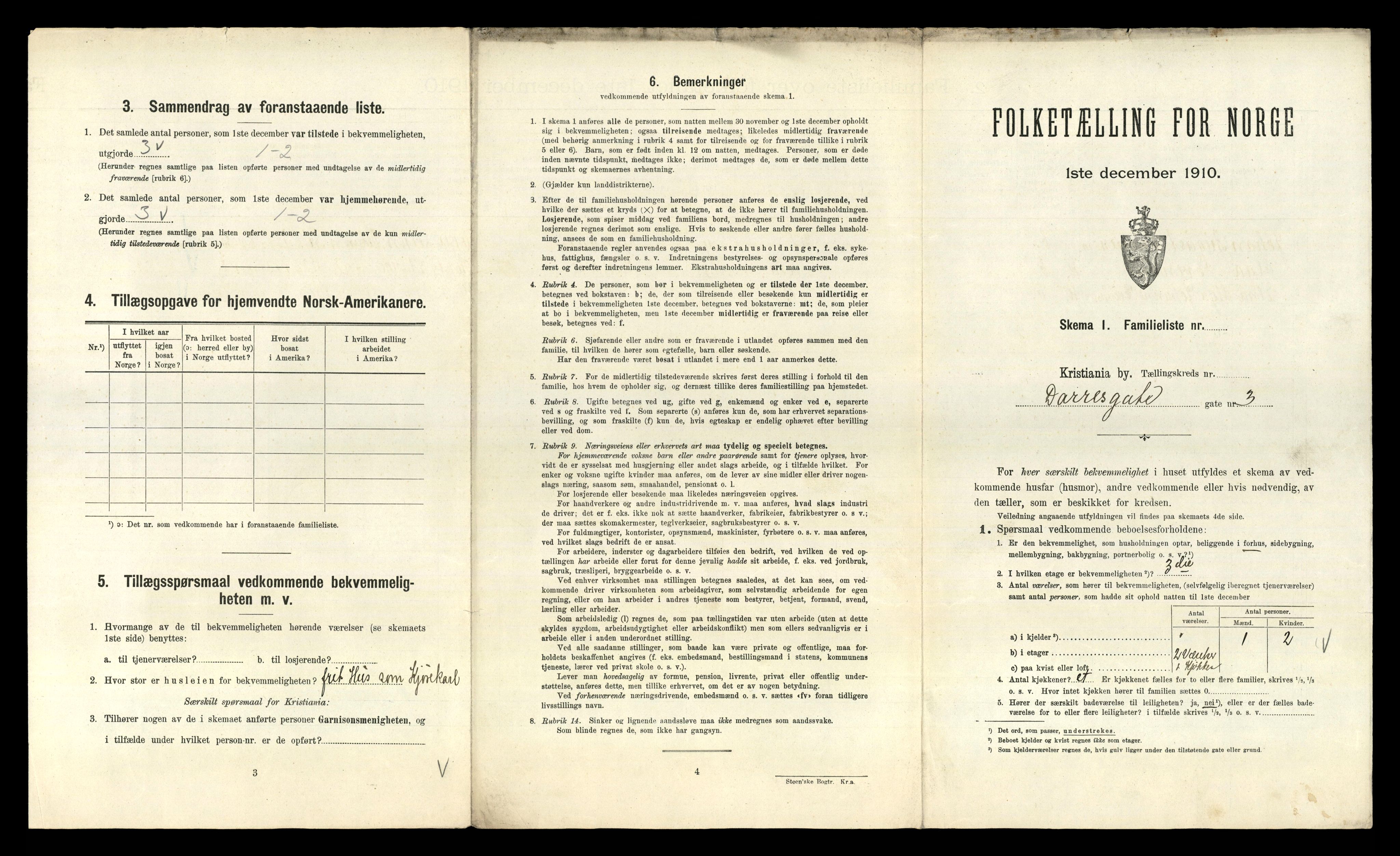 RA, 1910 census for Kristiania, 1910, p. 16047