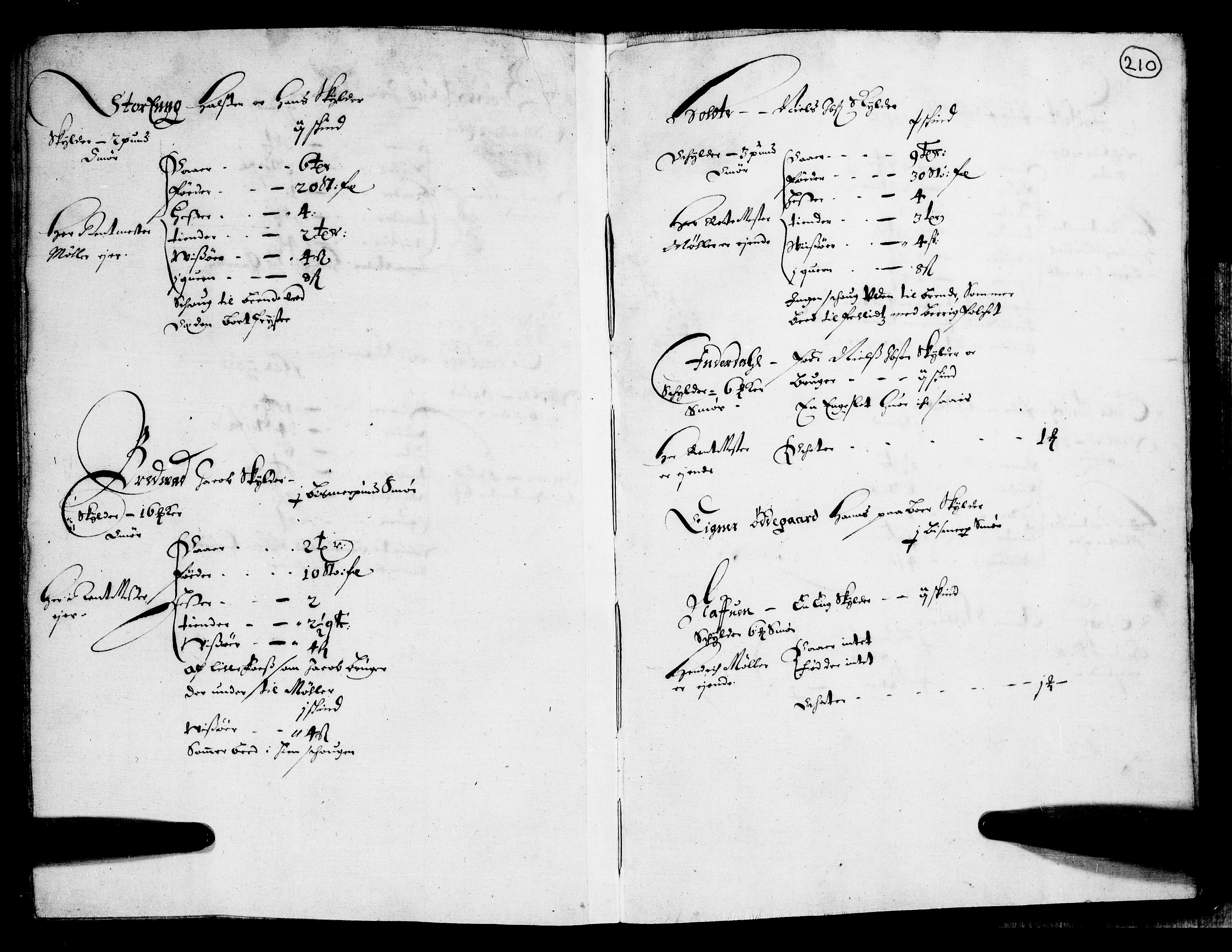 Rentekammeret inntil 1814, Realistisk ordnet avdeling, AV/RA-EA-4070/N/Nb/Nba/L0011: Odal, Solør og Østerdalen fogderi, 1667, p. 209b-210a