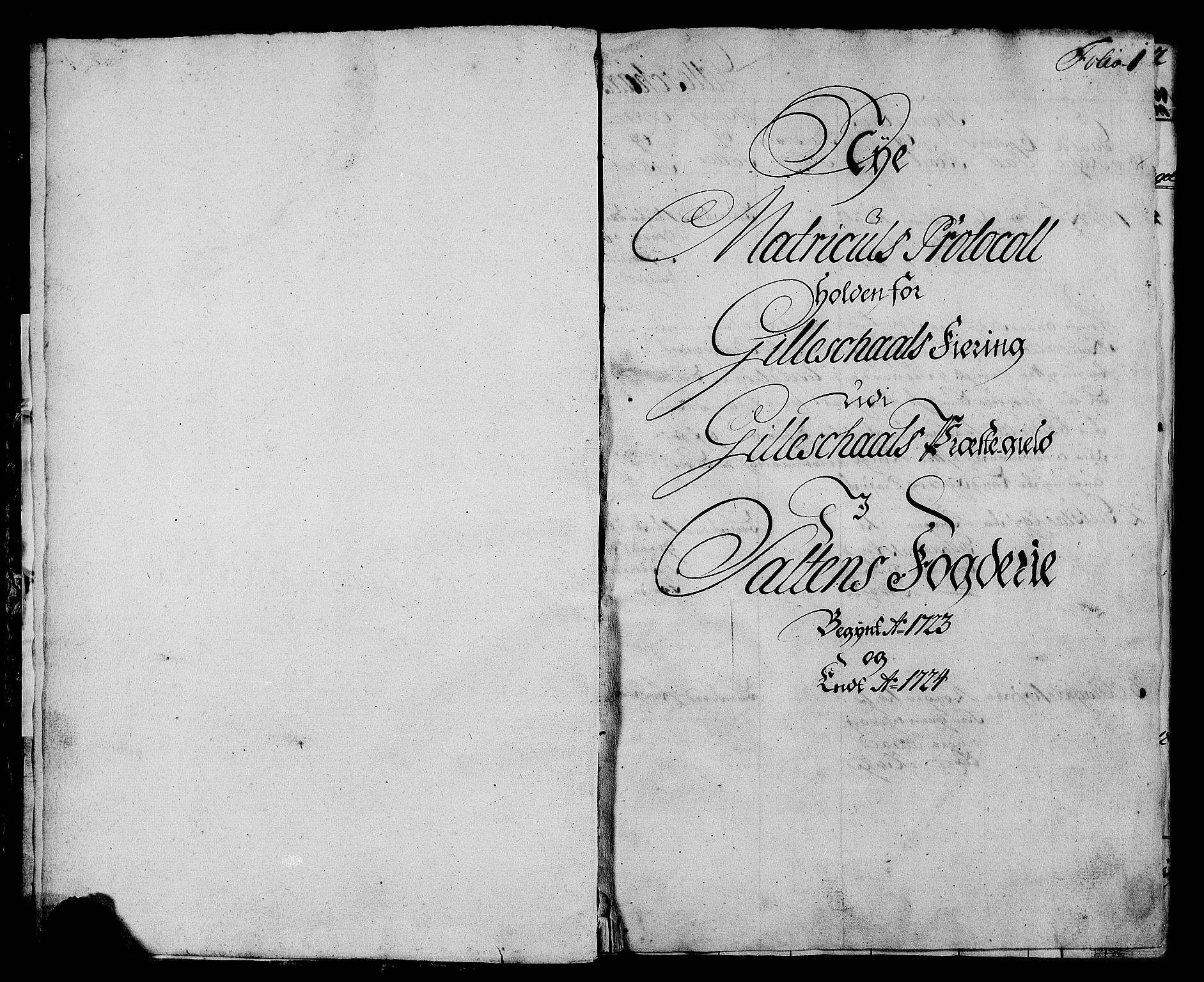 Rentekammeret inntil 1814, Realistisk ordnet avdeling, RA/EA-4070/N/Nb/Nbf/L0172: Salten eksaminasjonsprotokoll, 1723, p. 2