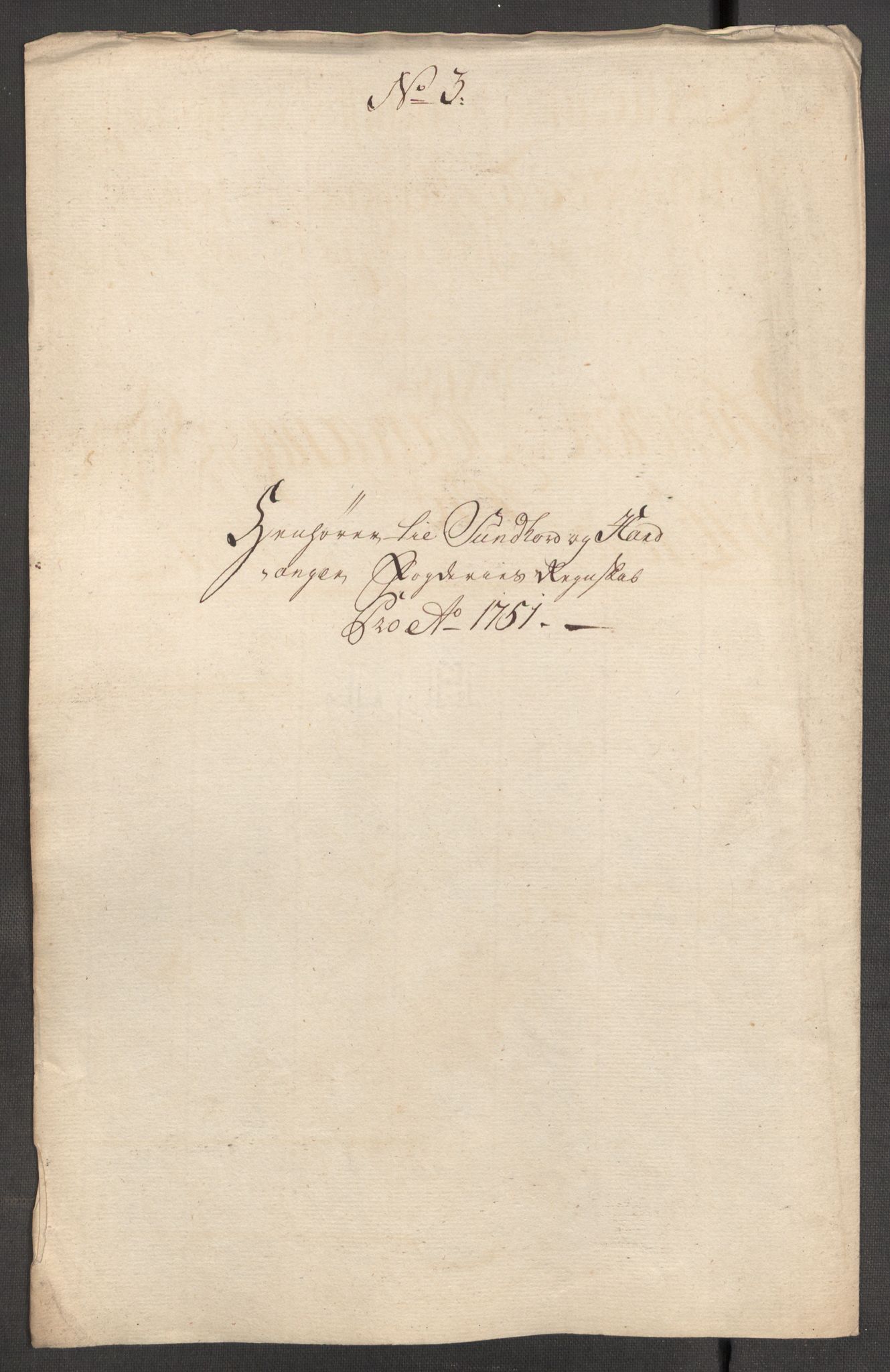 Rentekammeret inntil 1814, Reviderte regnskaper, Fogderegnskap, AV/RA-EA-4092/R48/L3056: Fogderegnskap Sunnhordland og Hardanger, 1751, p. 96