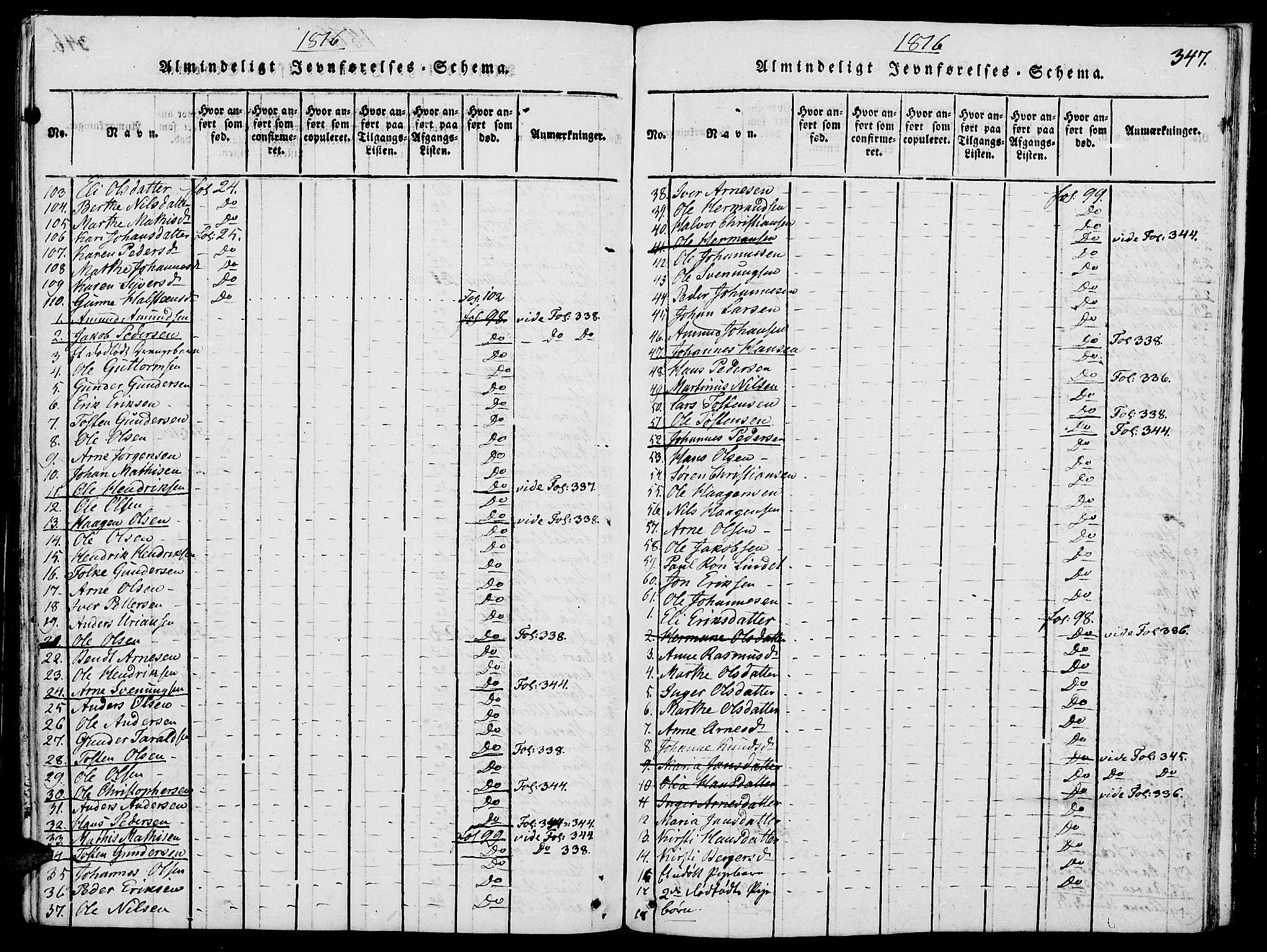 Grue prestekontor, AV/SAH-PREST-036/H/Ha/Haa/L0006: Parish register (official) no. 6, 1814-1830, p. 347