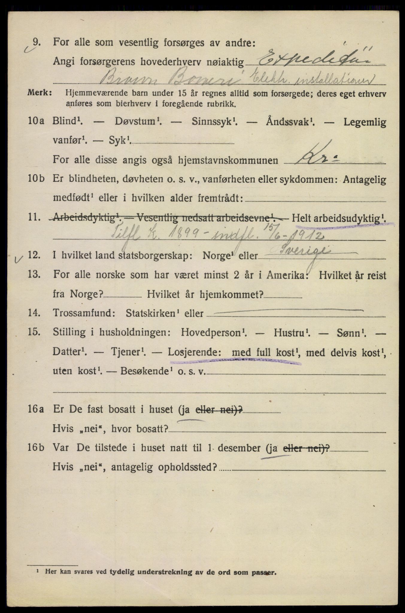 SAO, 1920 census for Kristiania, 1920, p. 375468