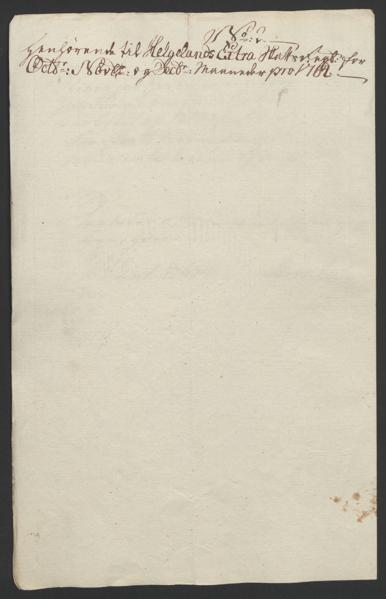 Rentekammeret inntil 1814, Reviderte regnskaper, Fogderegnskap, RA/EA-4092/R65/L4573: Ekstraskatten Helgeland, 1762-1772, p. 15