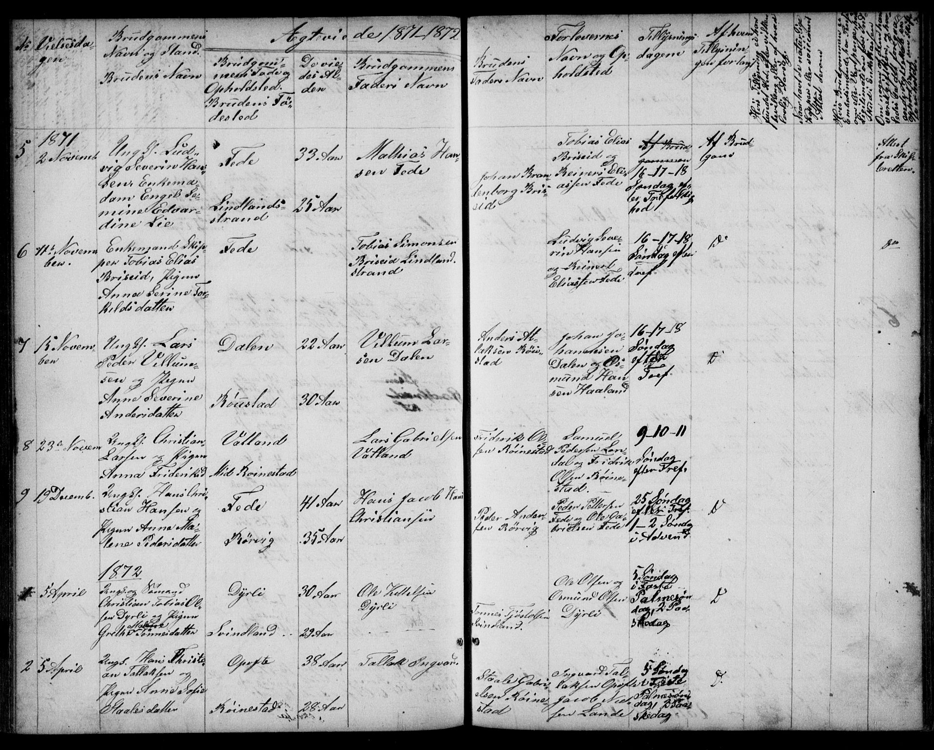 Kvinesdal sokneprestkontor, SAK/1111-0026/F/Fb/Fba/L0003: Parish register (copy) no. B 3, 1858-1893, p. 179