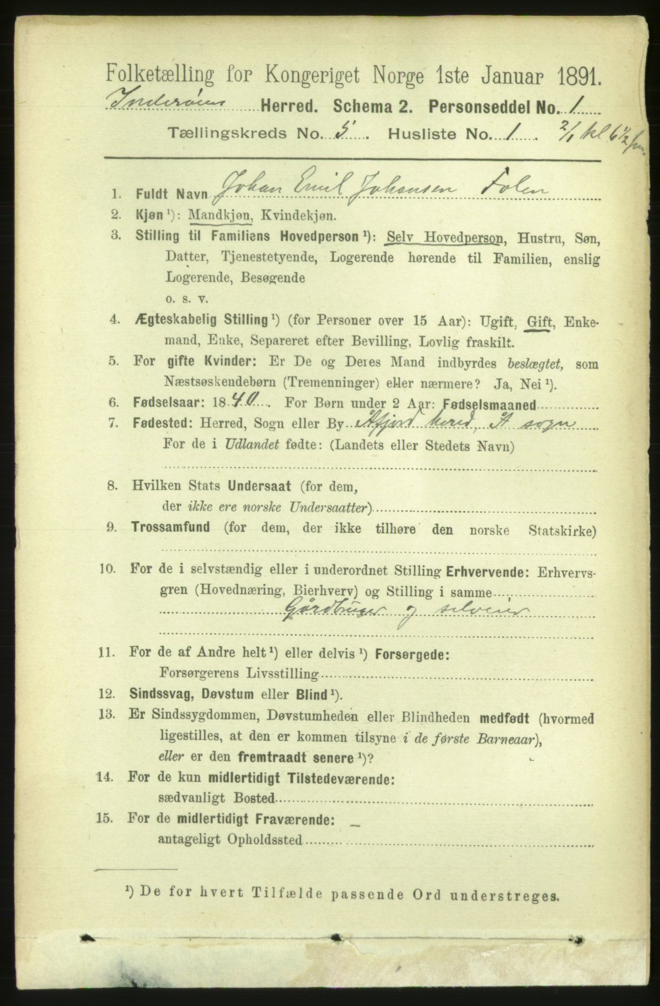 RA, 1891 census for 1729 Inderøy, 1891, p. 2769