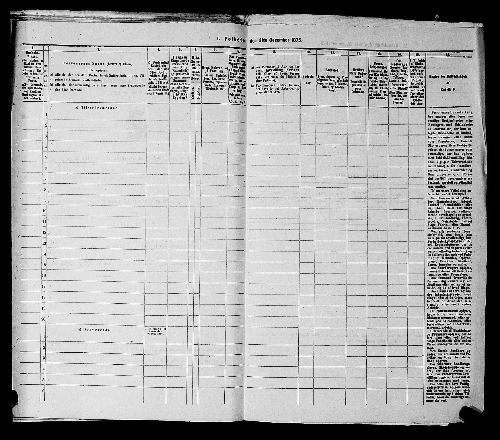 SAKO, 1875 census for 0705P Tønsberg, 1875, p. 265