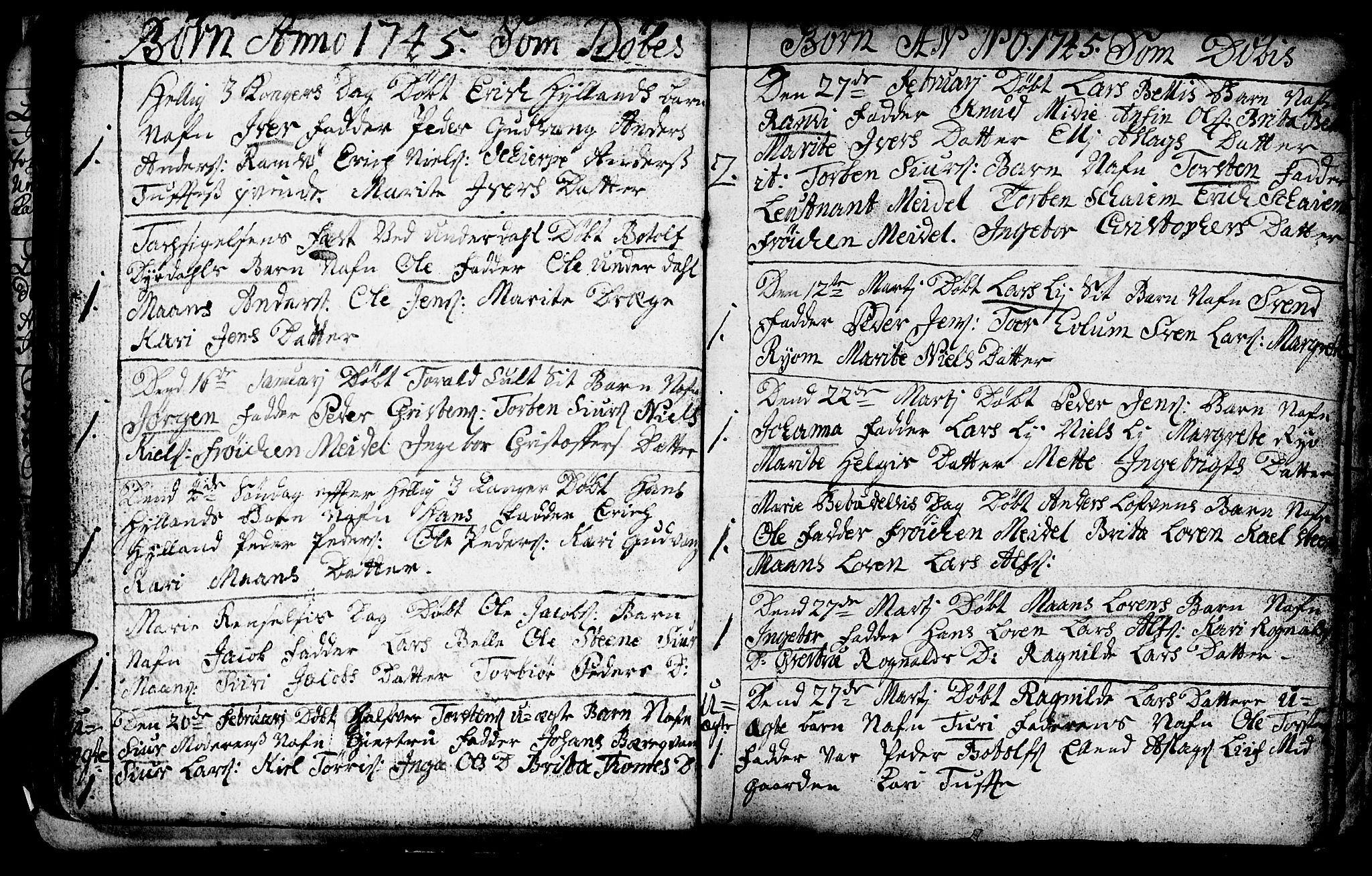 Aurland sokneprestembete, SAB/A-99937/H/Ha/Haa/L0003: Parish register (official) no. A 3, 1735-1761, p. 41