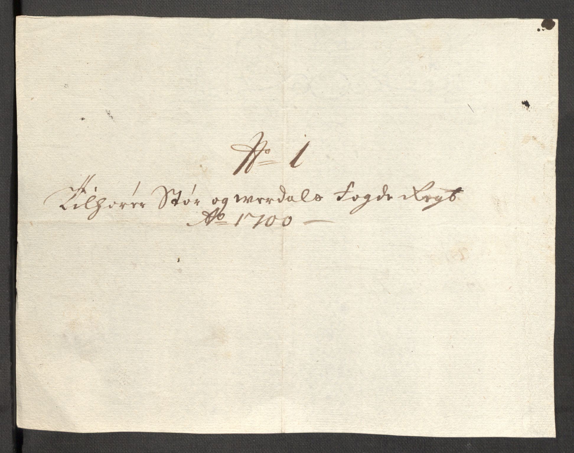 Rentekammeret inntil 1814, Reviderte regnskaper, Fogderegnskap, RA/EA-4092/R62/L4192: Fogderegnskap Stjørdal og Verdal, 1700, p. 215