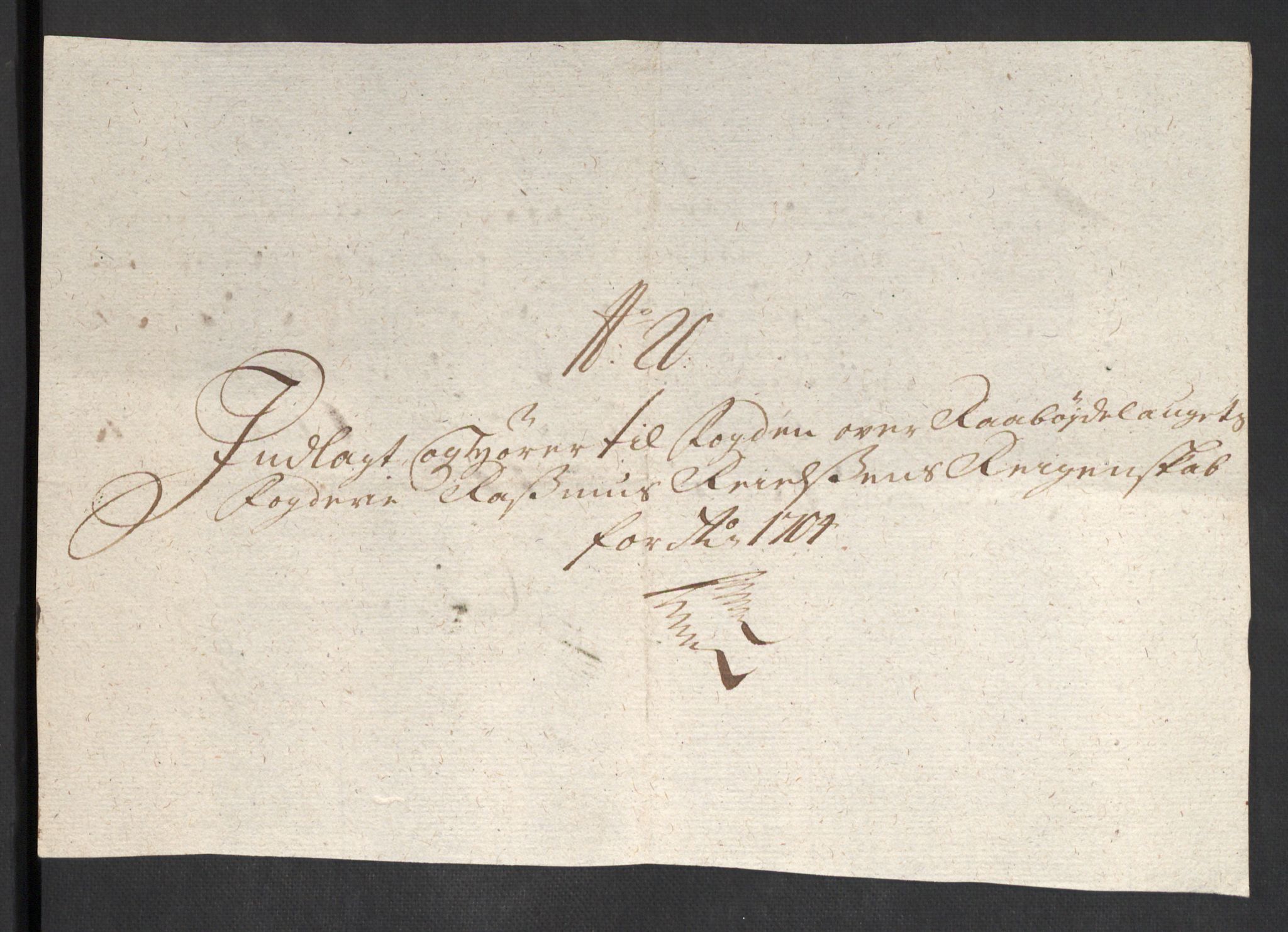 Rentekammeret inntil 1814, Reviderte regnskaper, Fogderegnskap, RA/EA-4092/R40/L2447: Fogderegnskap Råbyggelag, 1703-1705, p. 300