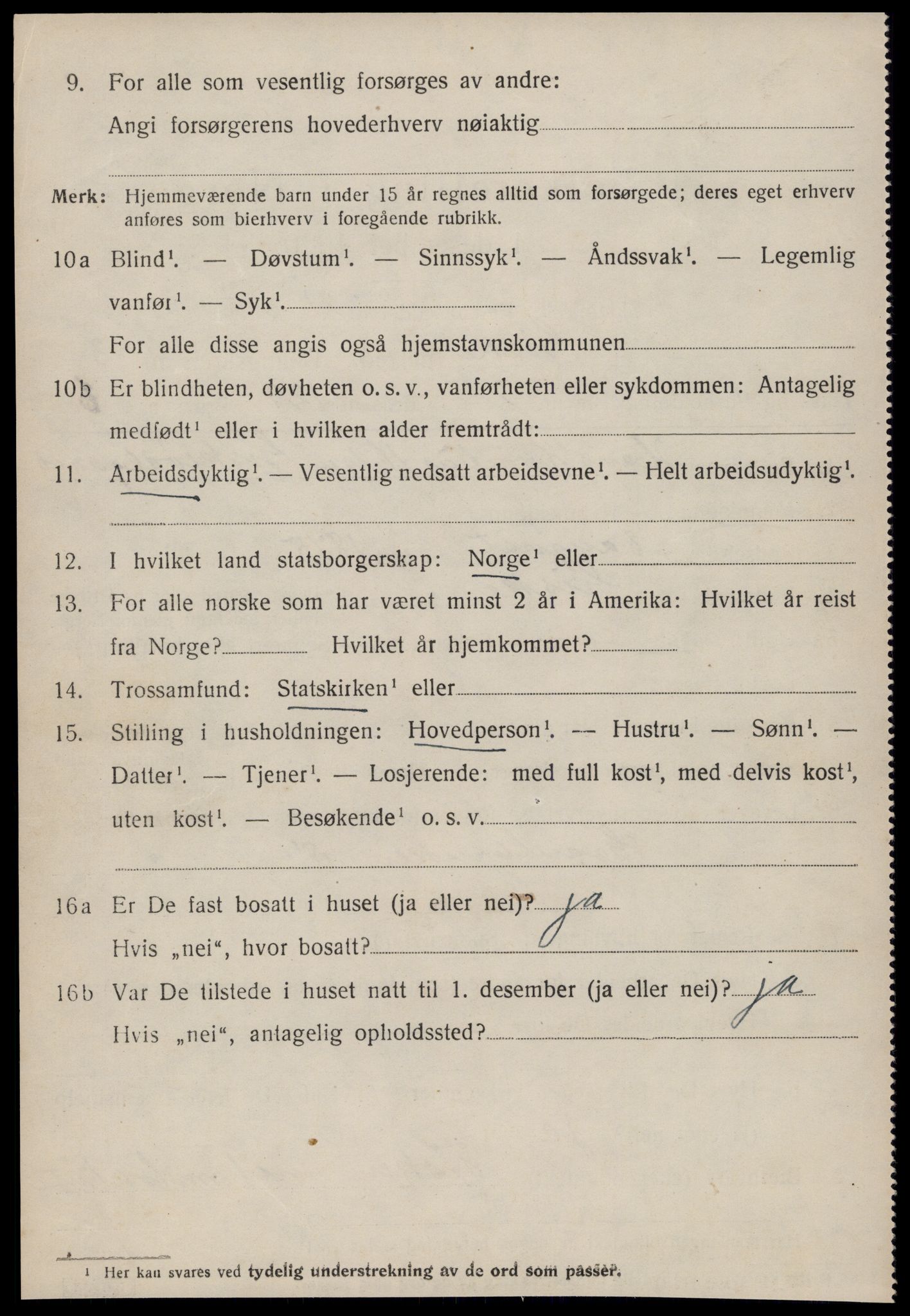 SAT, 1920 census for Giske, 1920, p. 1683