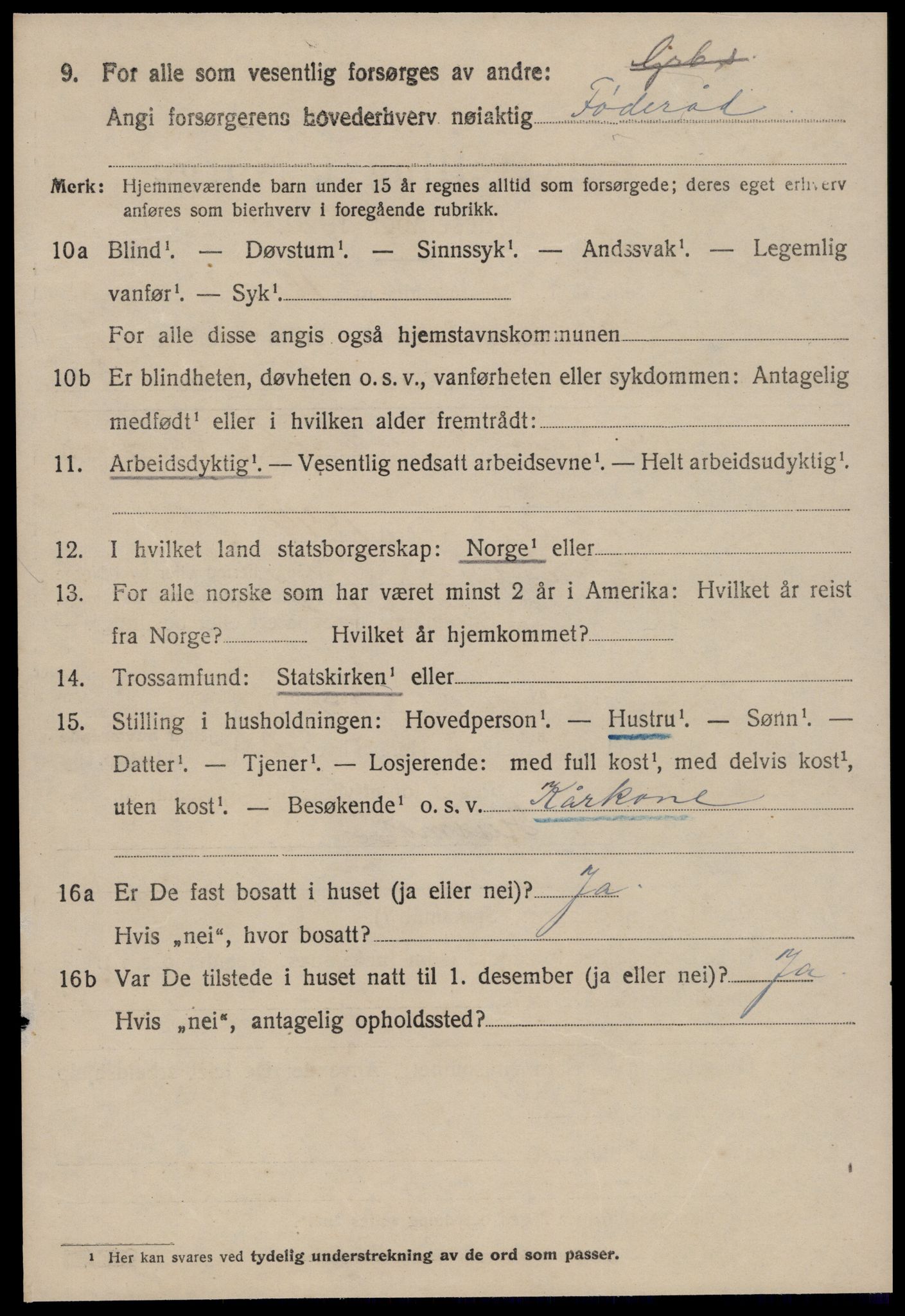 SAT, 1920 census for Rindal, 1920, p. 971