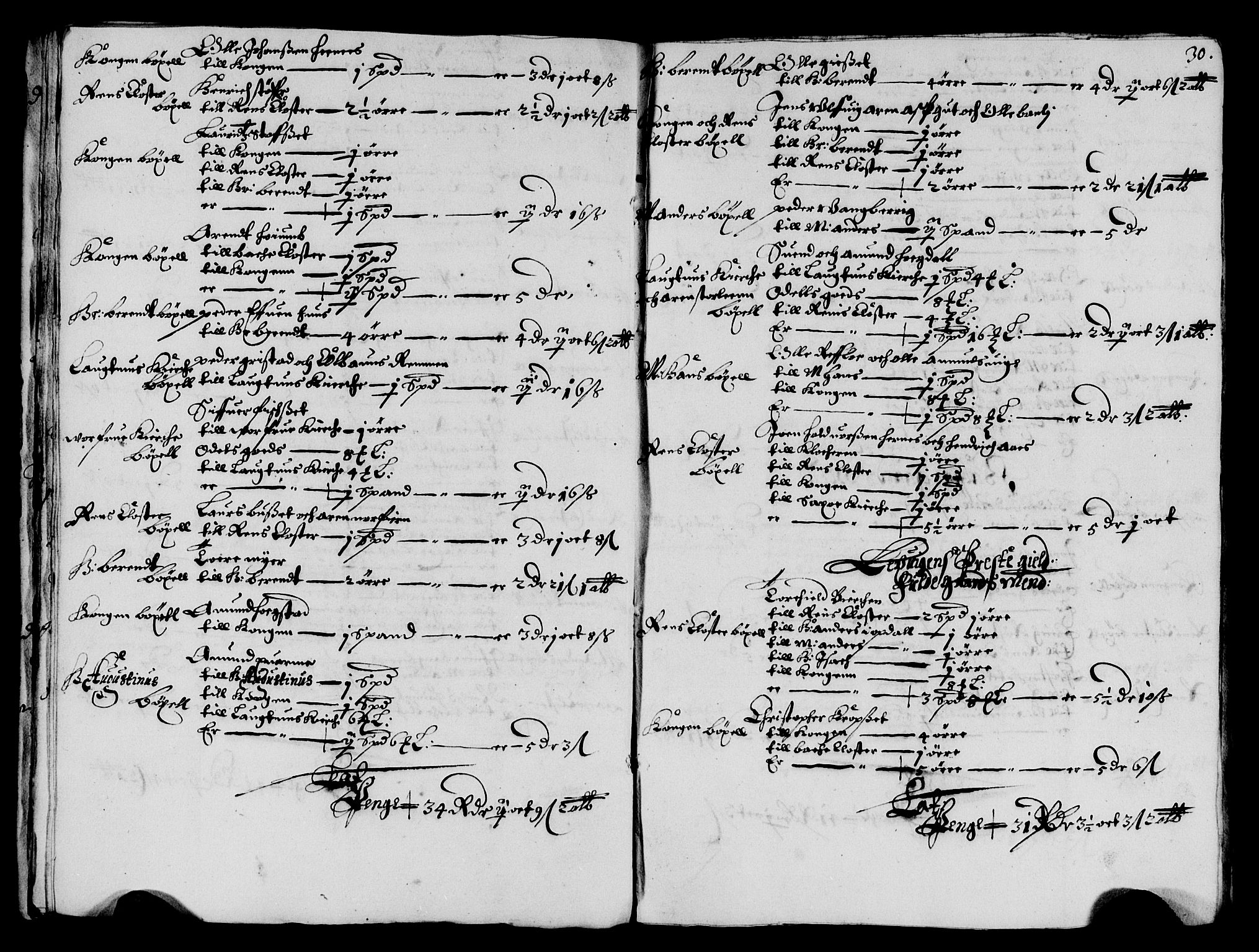 Rentekammeret inntil 1814, Reviderte regnskaper, Lensregnskaper, AV/RA-EA-5023/R/Rb/Rbw/L0127: Trondheim len, 1656-1657
