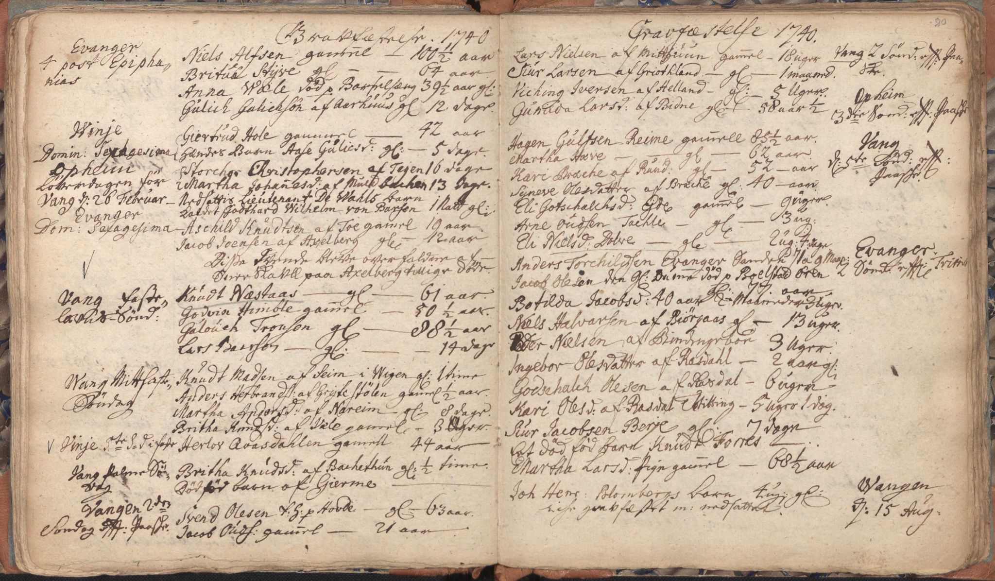 Voss sokneprestembete, SAB/A-79001/H/Haa: Parish register (official) no. A 5, 1736-1743, p. 80