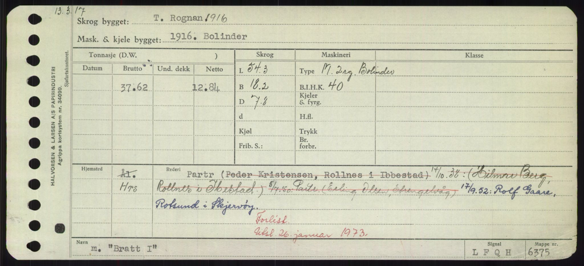 Sjøfartsdirektoratet med forløpere, Skipsmålingen, RA/S-1627/H/Hd/L0005: Fartøy, Br-Byg, p. 117