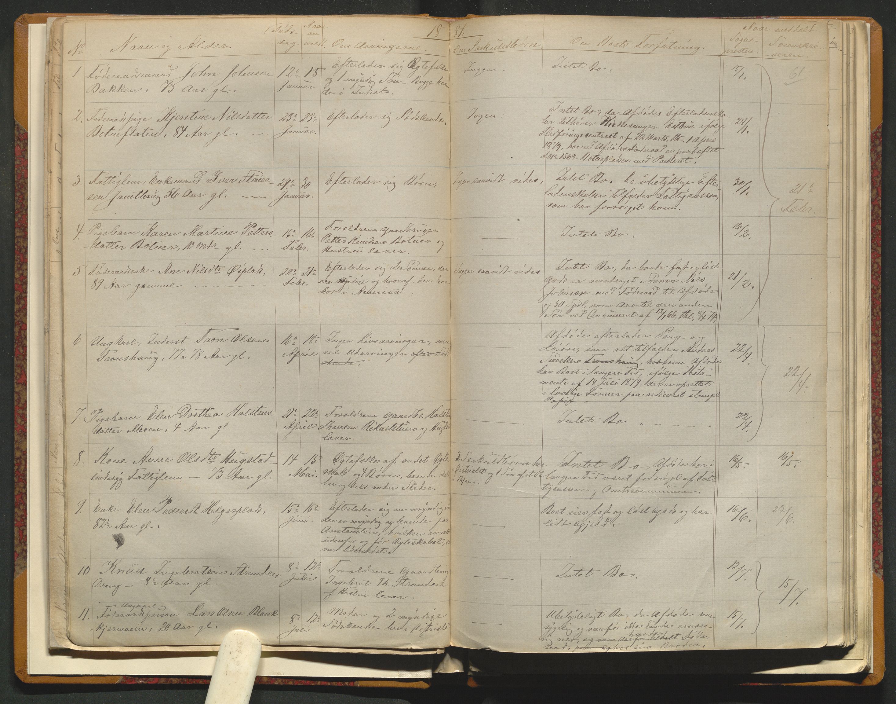 Kvikne lensmannskontor, AV/SAH-LHK-023/H/Ha/L0001/0001: Dødsfallsprotokoller / Dødsfallsprotokoll, 1839-1928