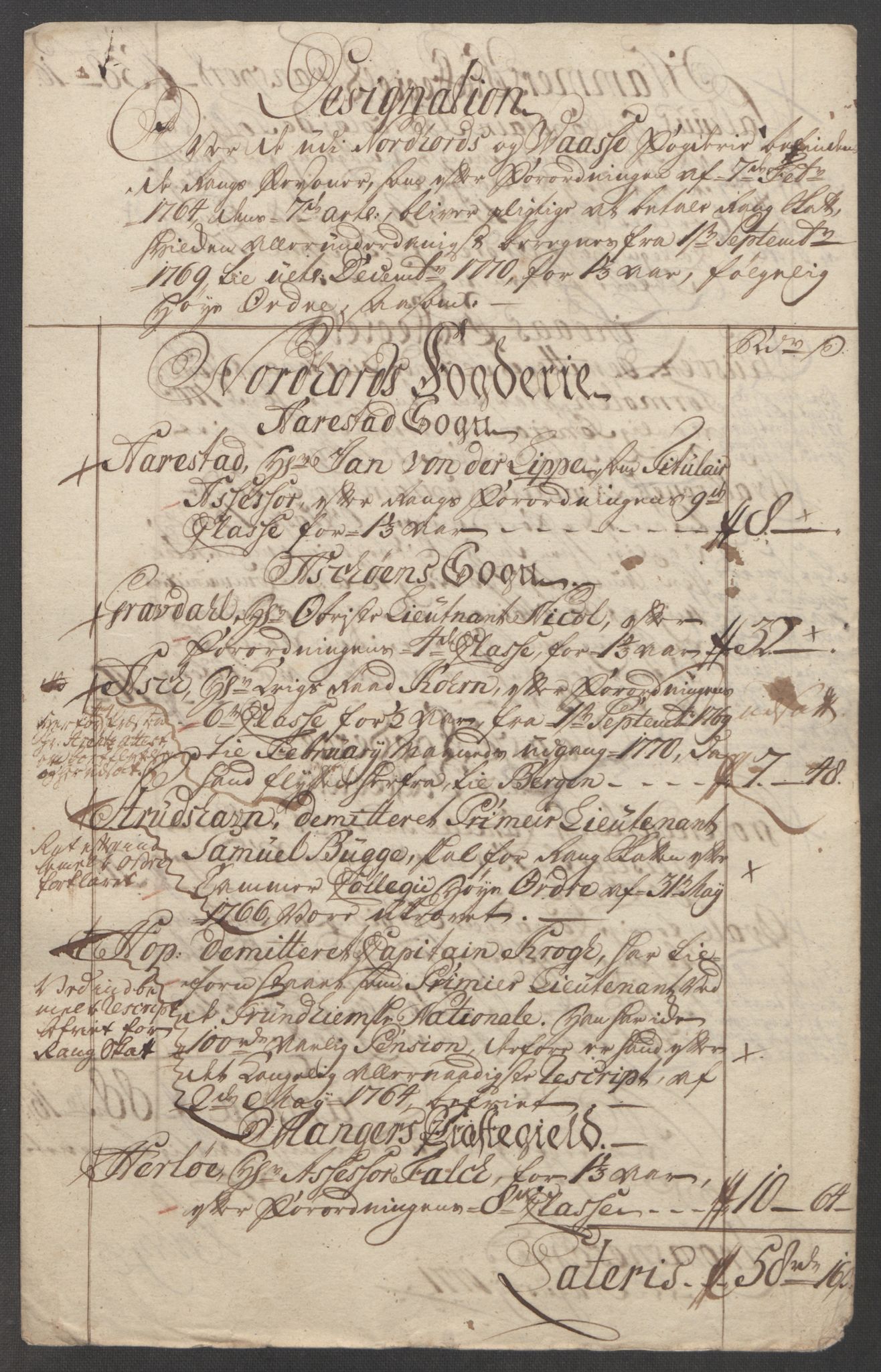Rentekammeret inntil 1814, Reviderte regnskaper, Fogderegnskap, RA/EA-4092/R51/L3303: Ekstraskatten Nordhordland og Voss, 1762-1772, p. 402