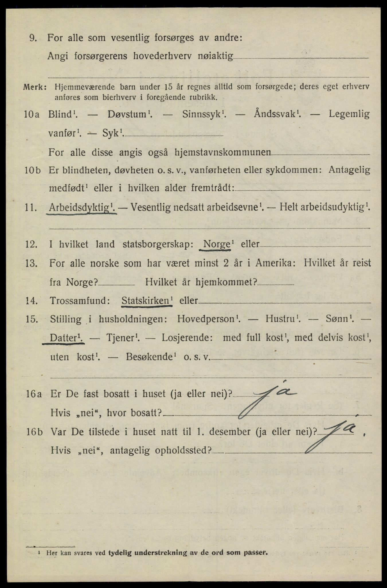 SAKO, 1920 census for Heddal, 1920, p. 6781