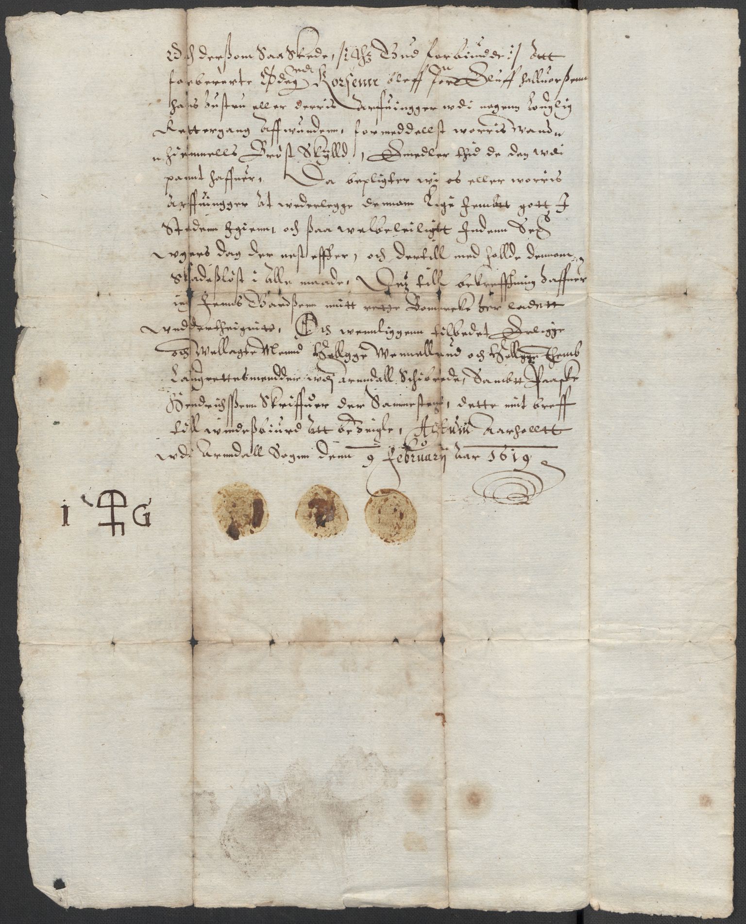 Riksarkivets diplomsamling, RA/EA-5965/F15/L0021: Prestearkiv - Vestfold, 1573-1858, p. 197