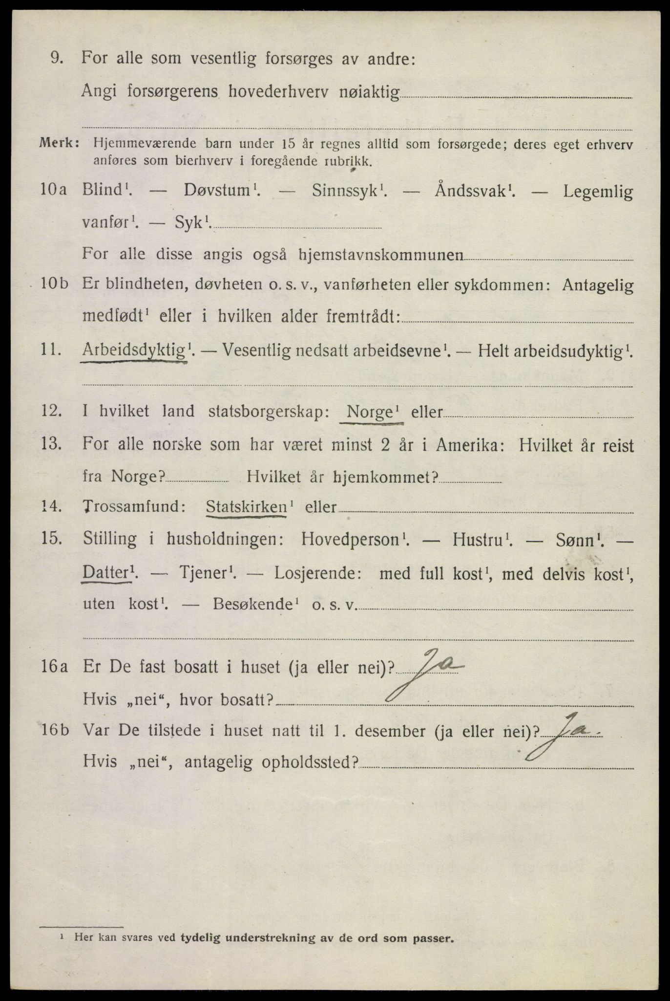 SAKO, 1920 census for Andebu, 1920, p. 1829