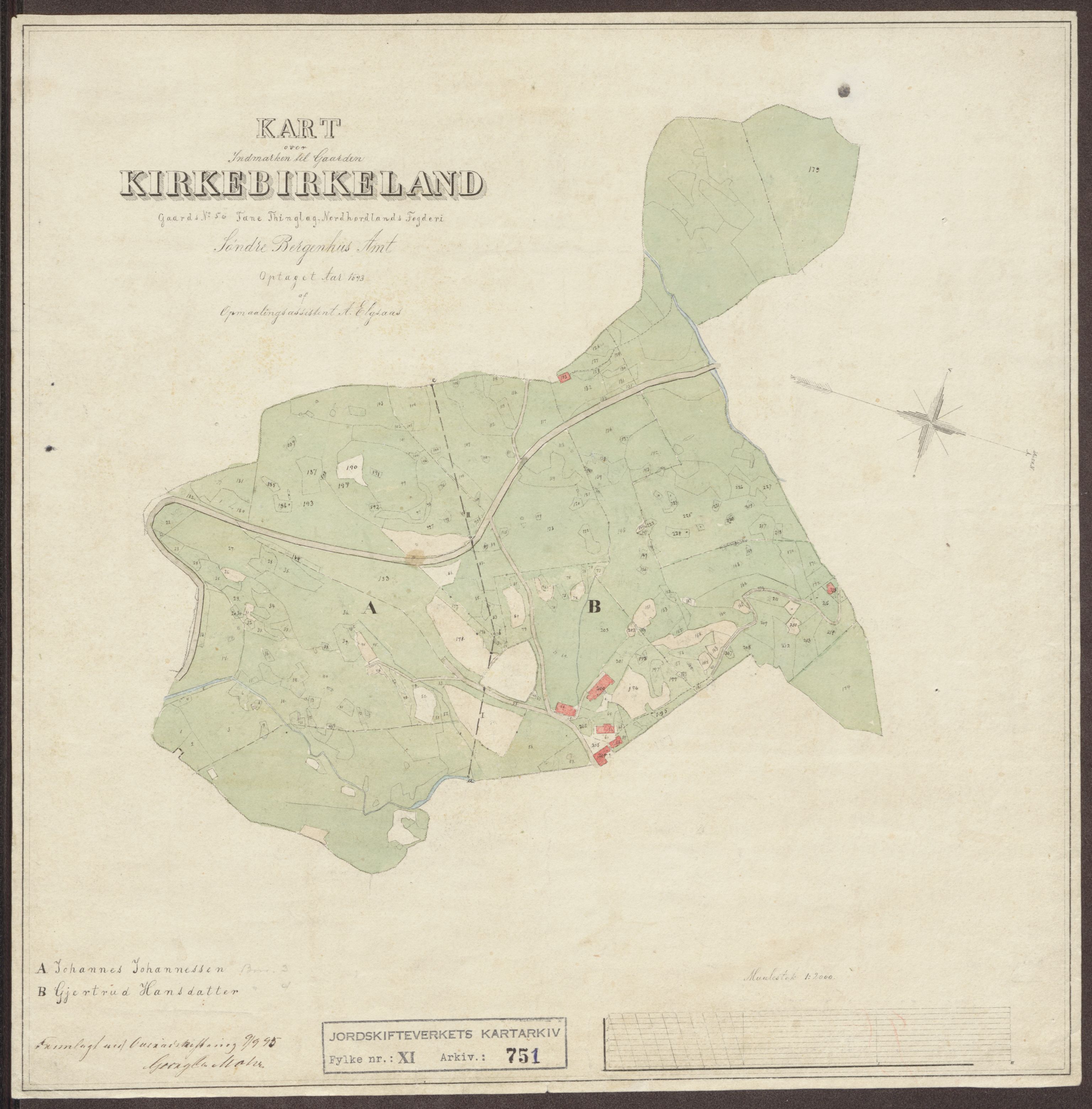 Jordskifteverkets kartarkiv, RA/S-3929/T, 1859-1988, p. 880