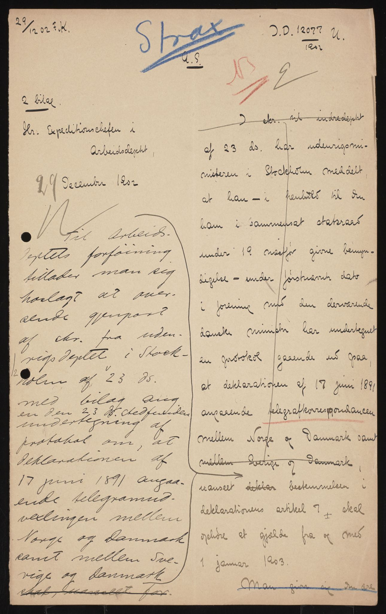 Utenriksdepartementet, AV/RA-S-2259, 1846-1939, p. 624