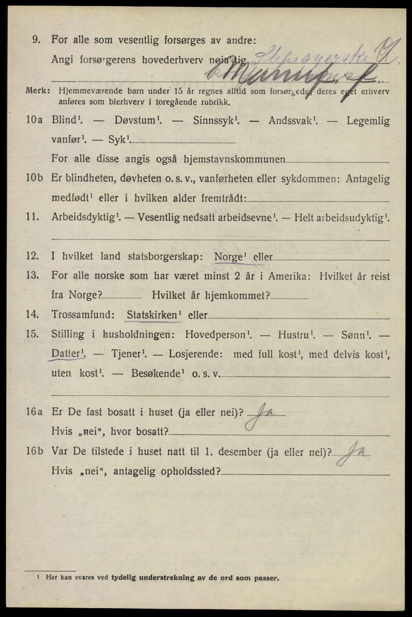 SAO, 1920 census for Asker, 1920, p. 11689