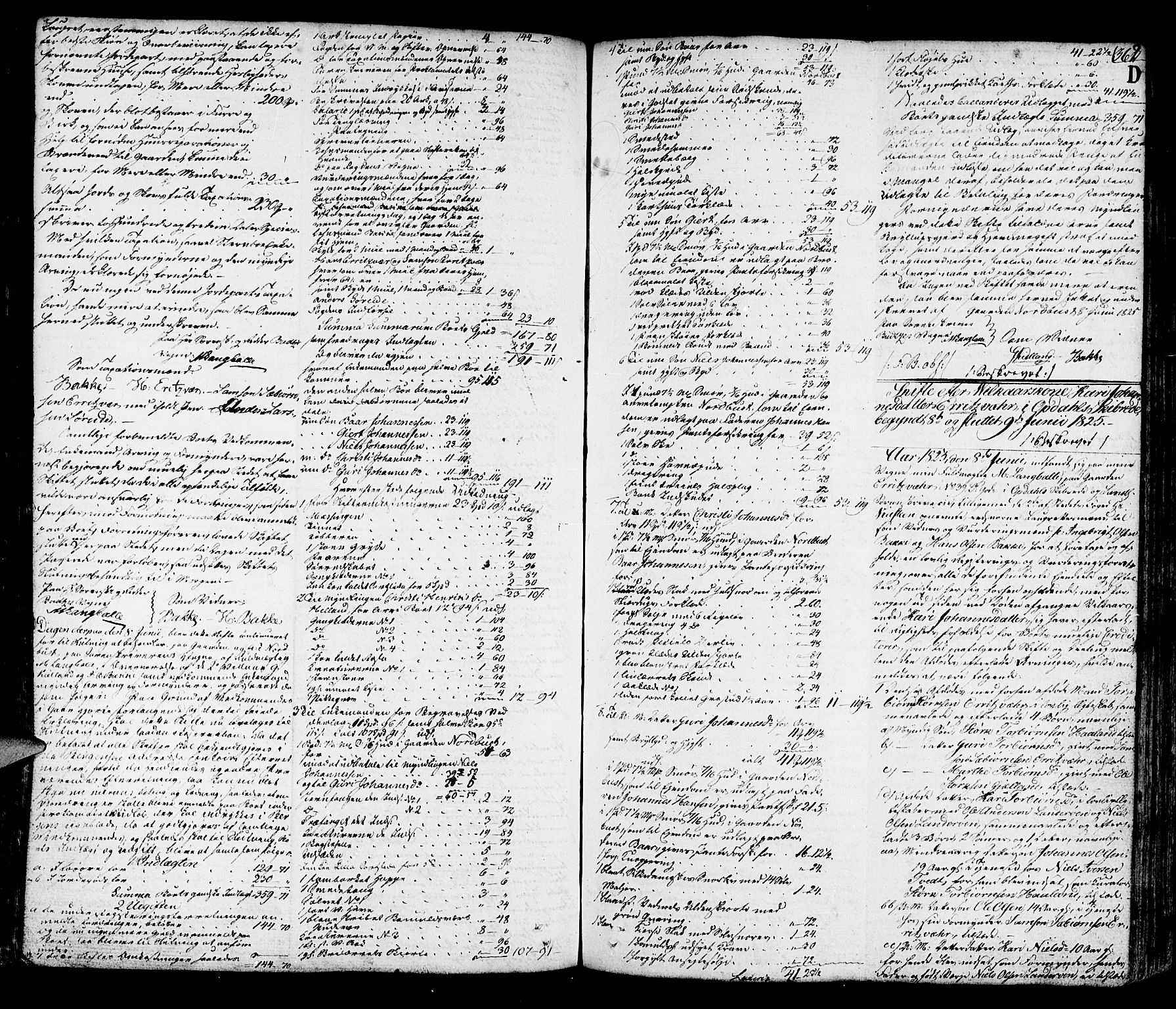 Sunnhordland sorenskrivar, AV/SAB-A-2401/1/H/Ha/Haa/L0014: Skifteprotokollar. Register i protokoll, 1819-1826, p. 361b-362a