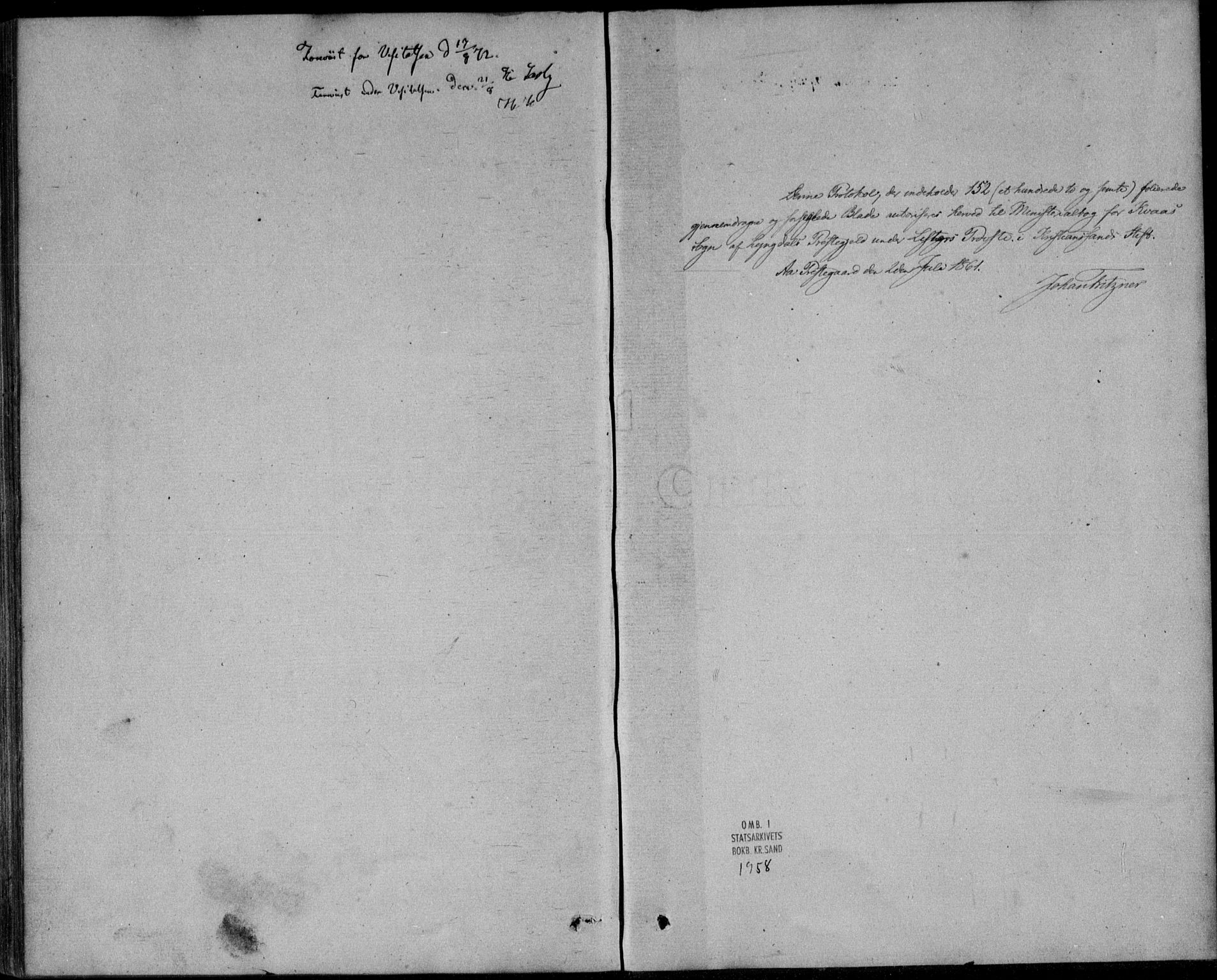 Lyngdal sokneprestkontor, SAK/1111-0029/F/Fa/Fab/L0002: Parish register (official) no. A 2, 1861-1878