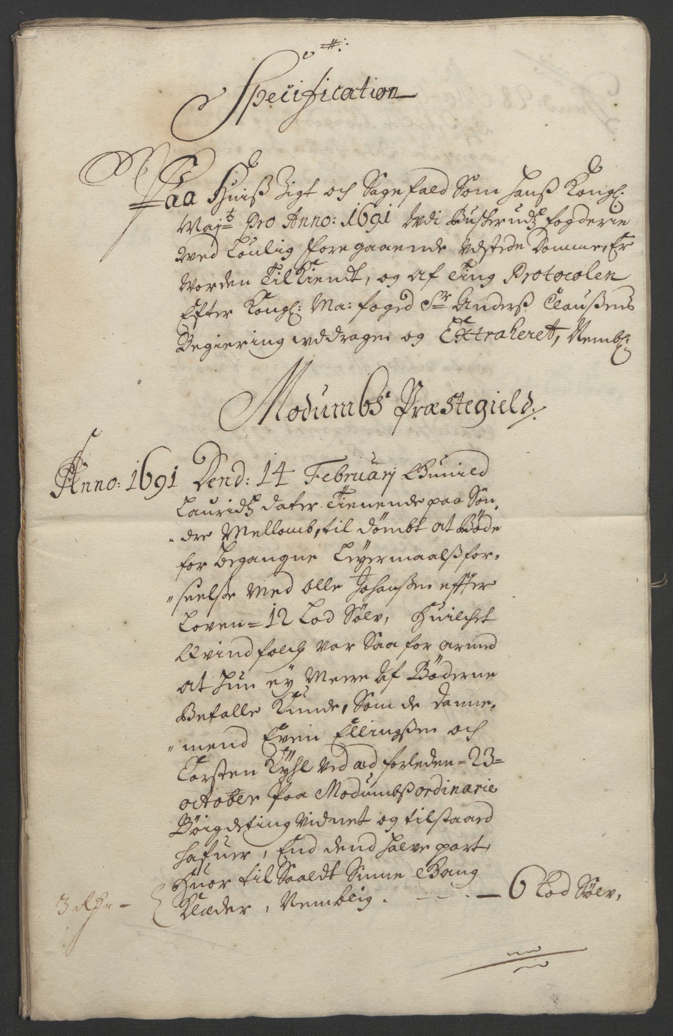 Rentekammeret inntil 1814, Reviderte regnskaper, Fogderegnskap, AV/RA-EA-4092/R25/L1681: Fogderegnskap Buskerud, 1691-1692, p. 68