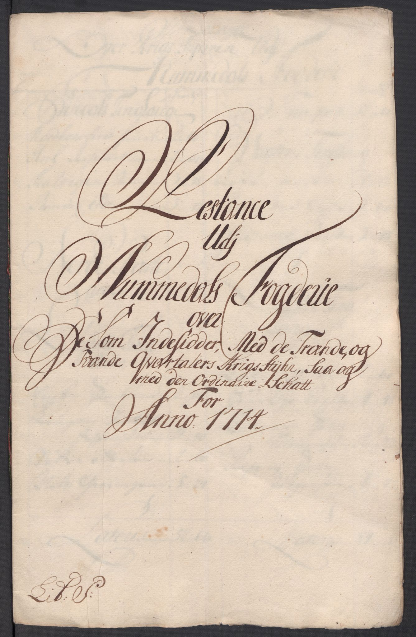 Rentekammeret inntil 1814, Reviderte regnskaper, Fogderegnskap, AV/RA-EA-4092/R64/L4435: Fogderegnskap Namdal, 1714, p. 230