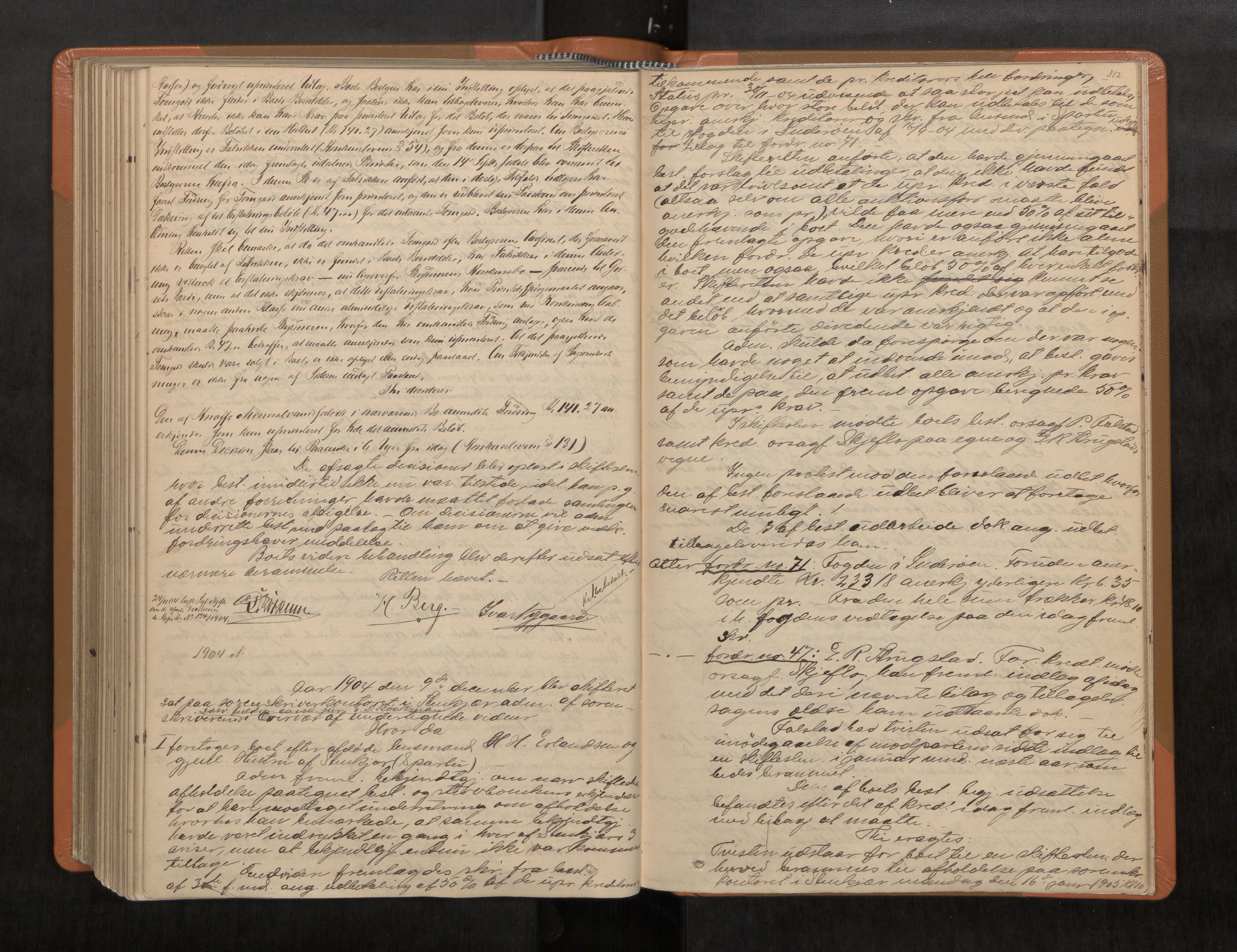 Inderøy sorenskriveri, AV/SAT-A-4147/1/3/3B/L0007: Skifteforhandlingsprotokoll, 1898-1905, p. 352