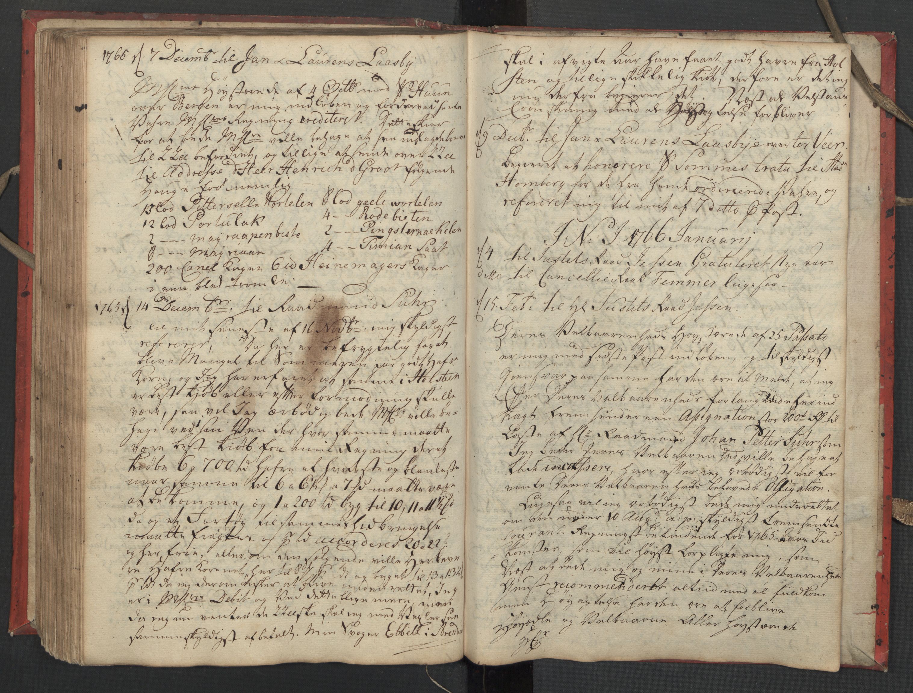 Pa 0119 - Smith, Lauritz Andersen og Lauritz Lauritzen, SAST/A-100231/O/L0002: Kopibok, 1755-1766, p. 150