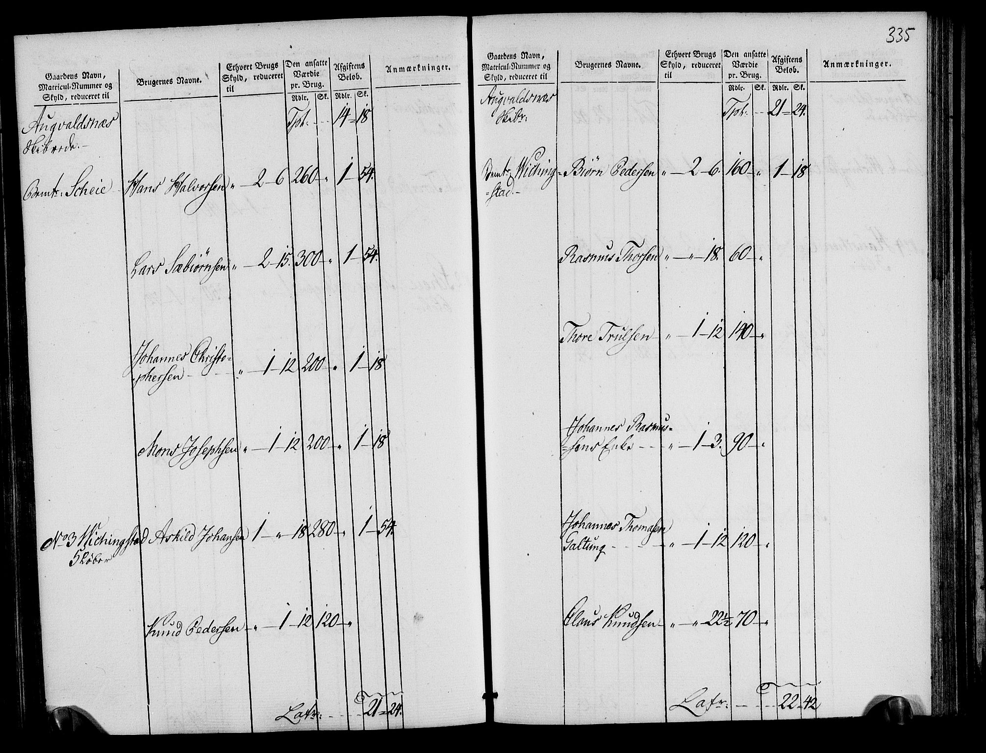 Rentekammeret inntil 1814, Realistisk ordnet avdeling, AV/RA-EA-4070/N/Ne/Nea/L0105: Ryfylke fogderi. Oppebørselsregister, 1803-1804, p. 171