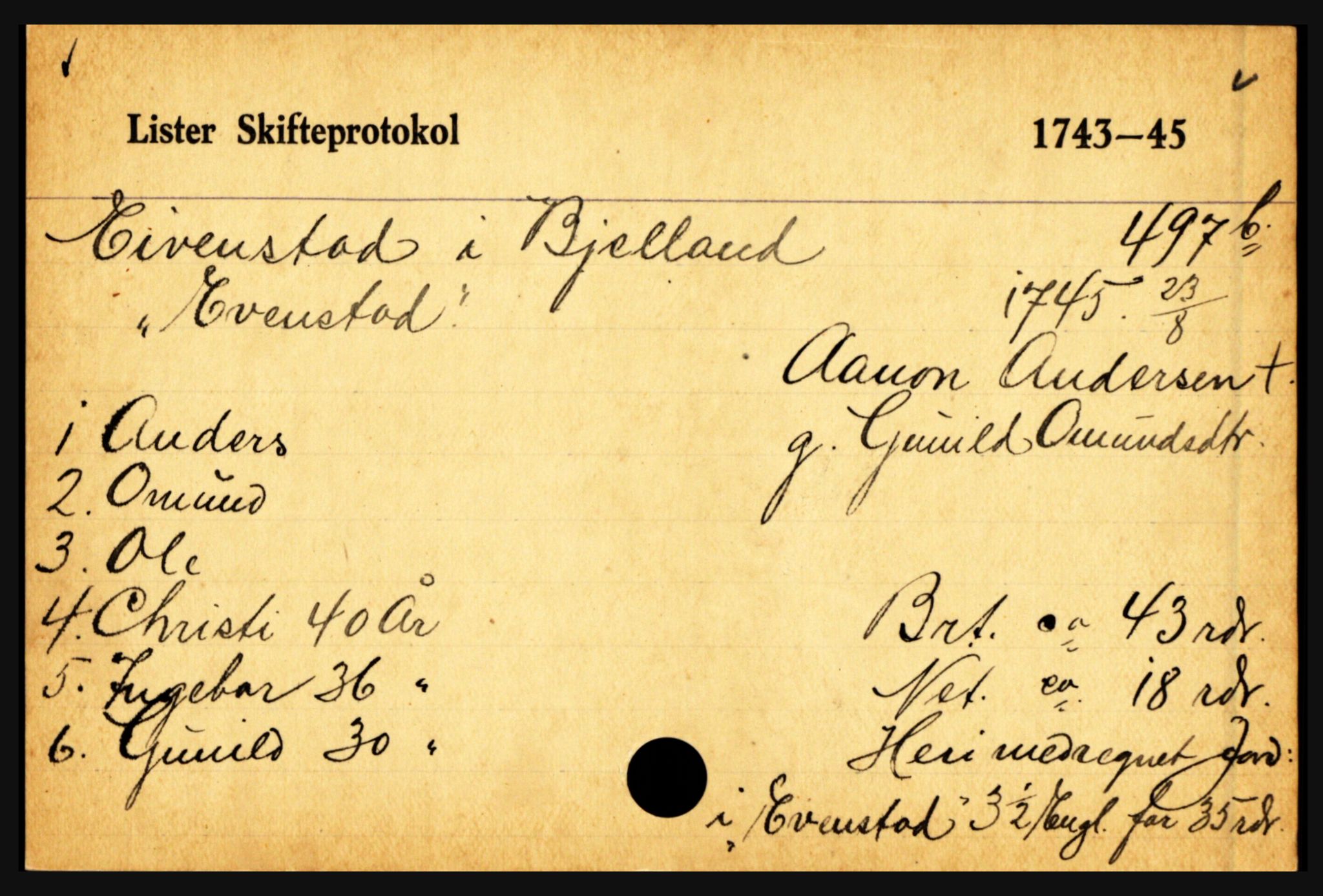Lister sorenskriveri, AV/SAK-1221-0003/H, p. 7327