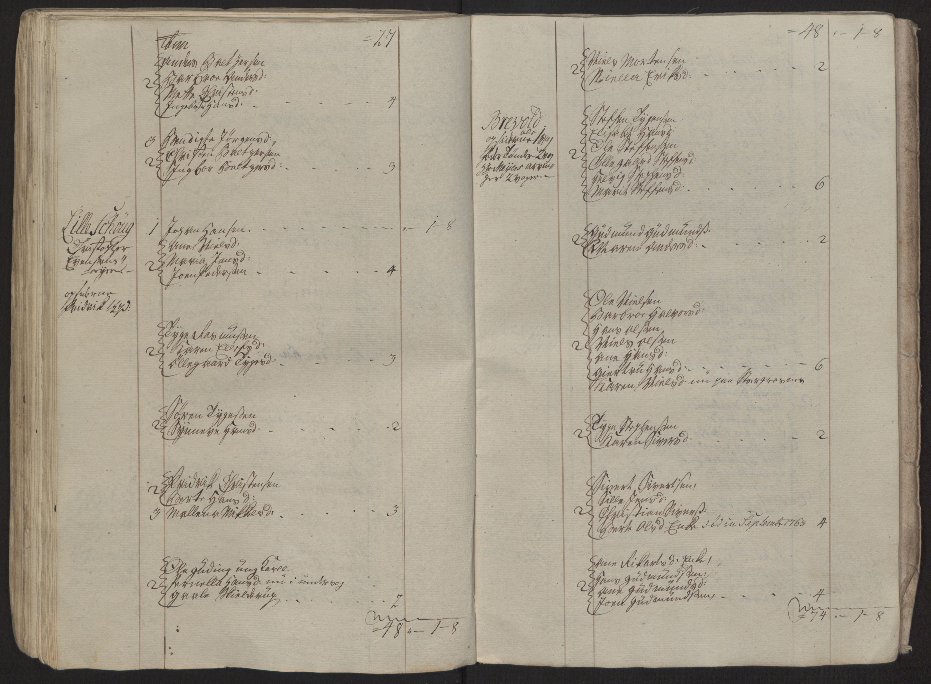 Rentekammeret inntil 1814, Reviderte regnskaper, Fogderegnskap, AV/RA-EA-4092/R68/L4845: Ekstraskatten Senja og Troms, 1762-1765, p. 324