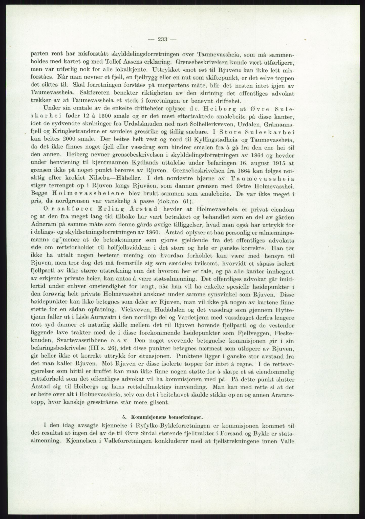 Høyfjellskommisjonen, AV/RA-S-1546/X/Xa/L0001: Nr. 1-33, 1909-1953, p. 1568